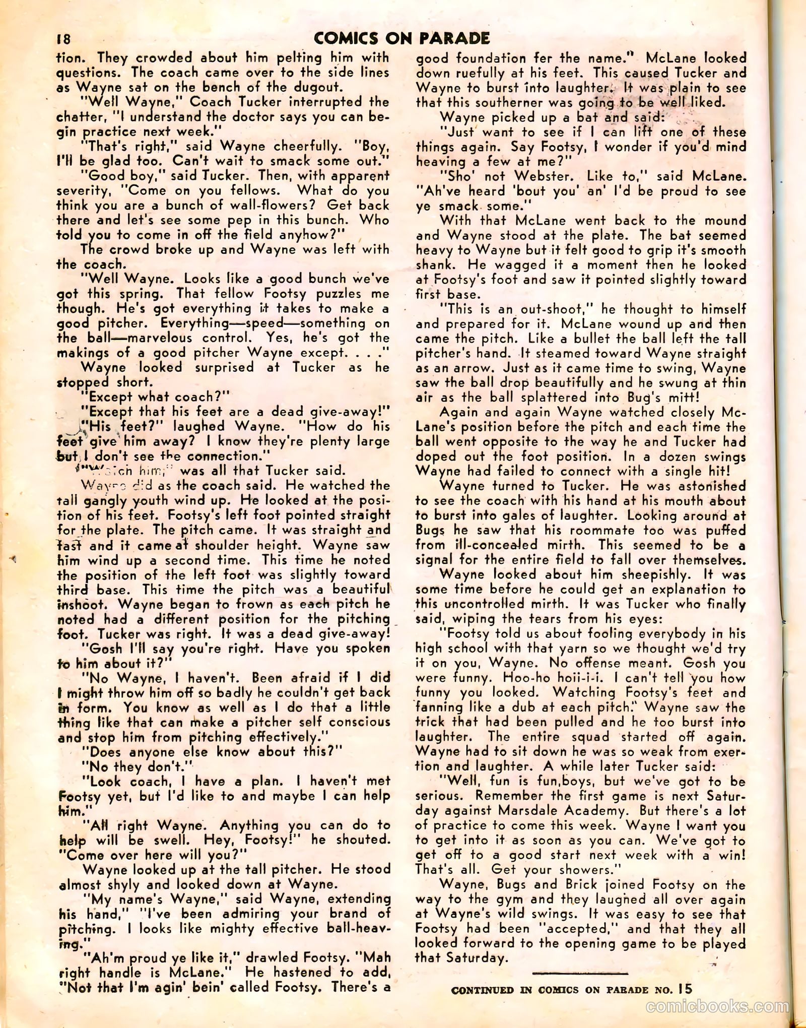 Comics on Parade #14 — page 10 of 56