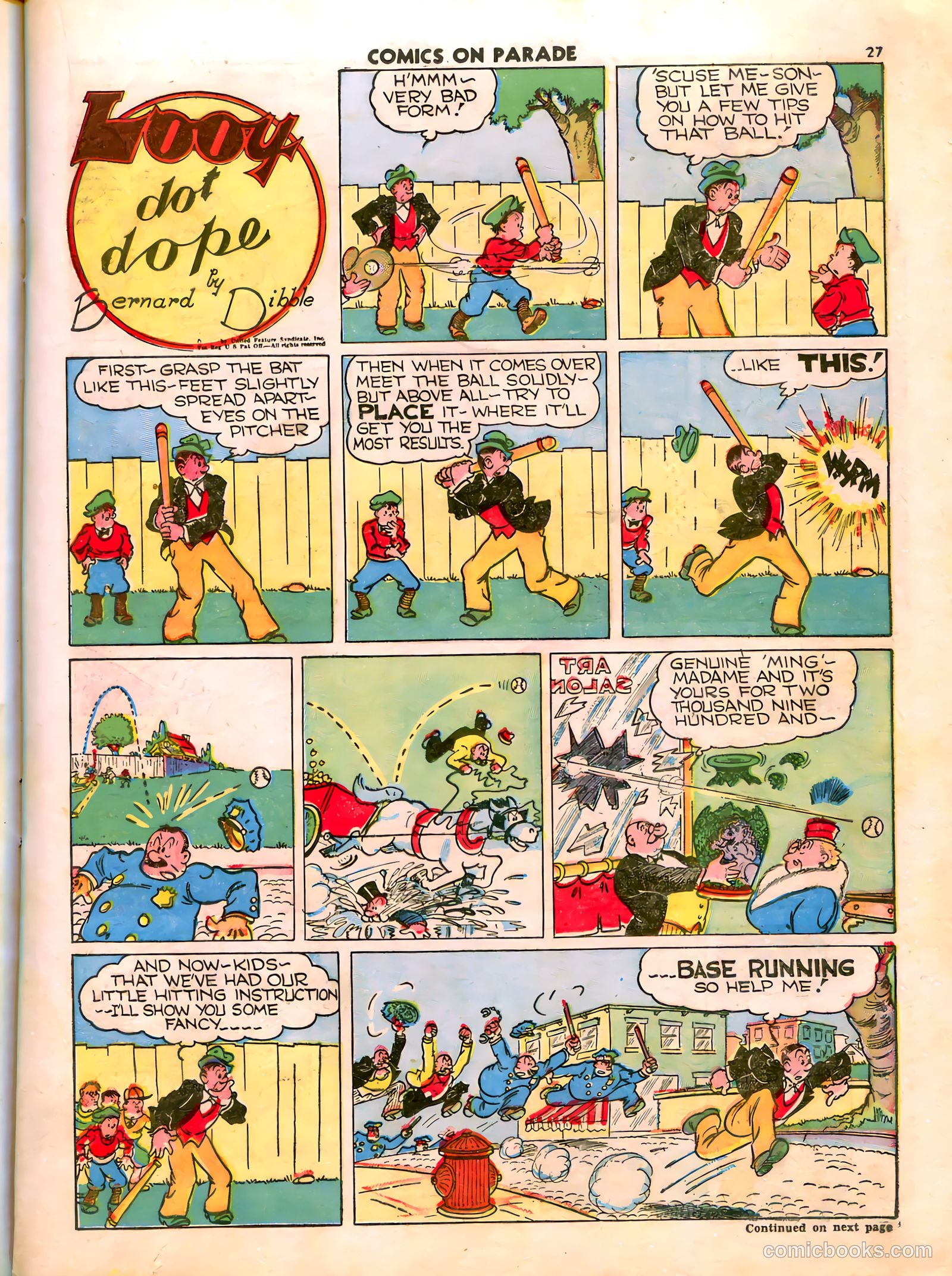 Comics on Parade #14 — page 19 of 56