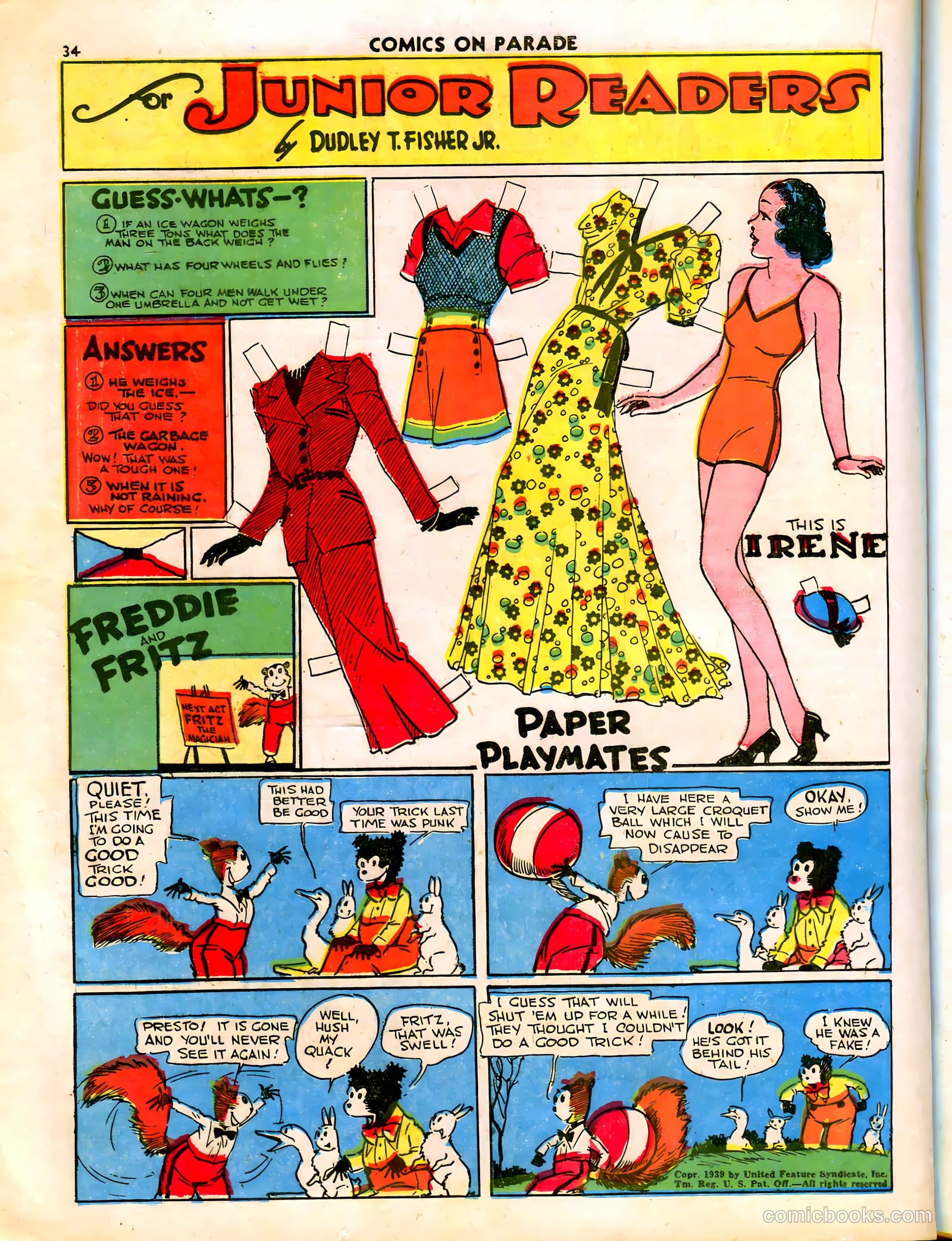 Comics on Parade #14 — page 26 of 56