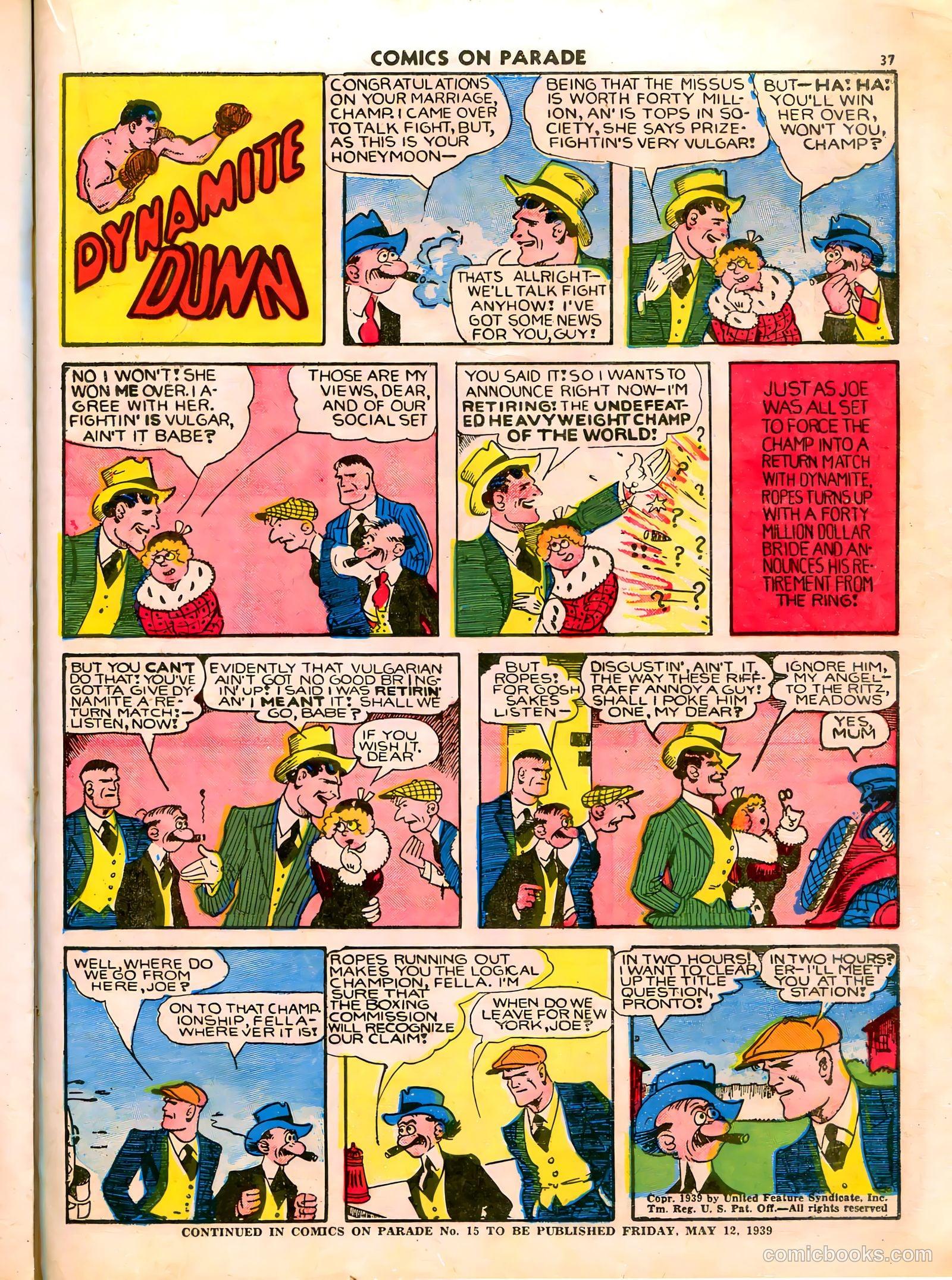 Comics on Parade #14 — page 29 of 56