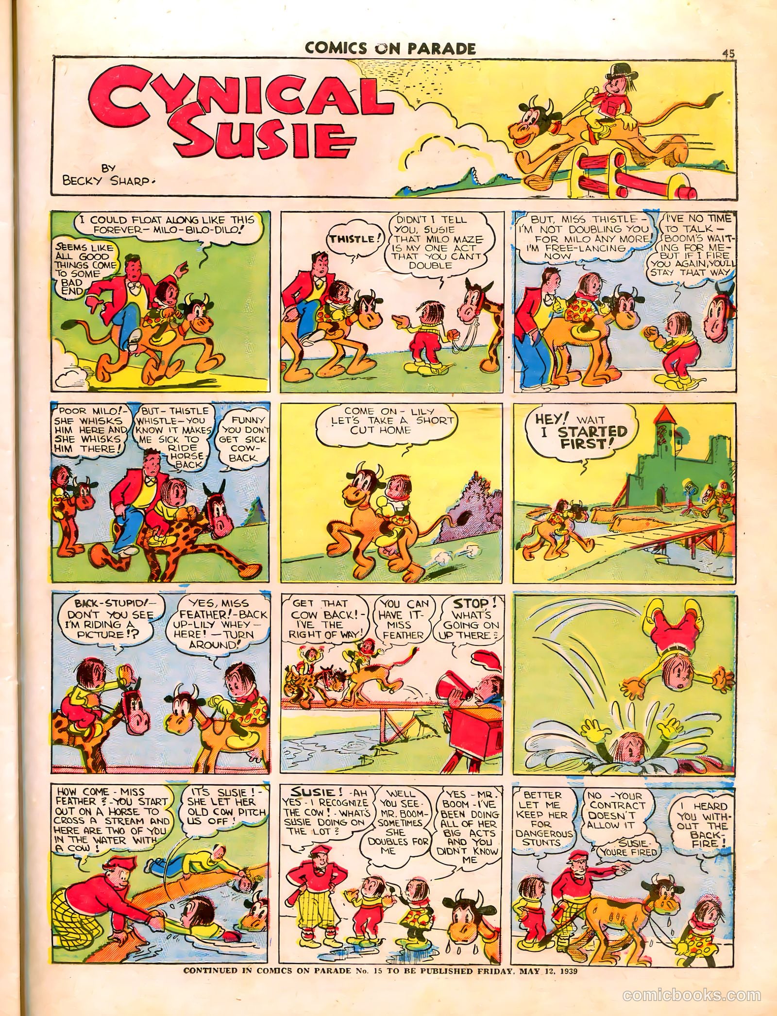Comics on Parade #14 — page 35 of 56
