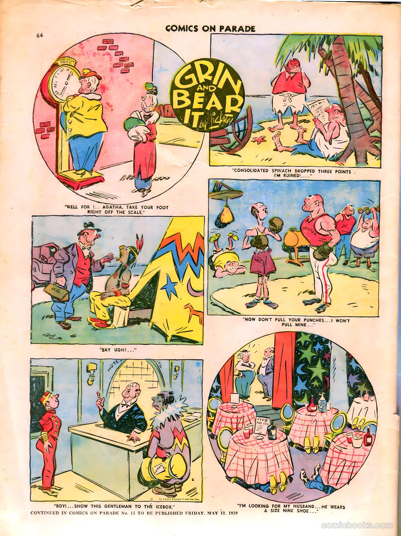 Comics on Parade #14 — page 54 of 56