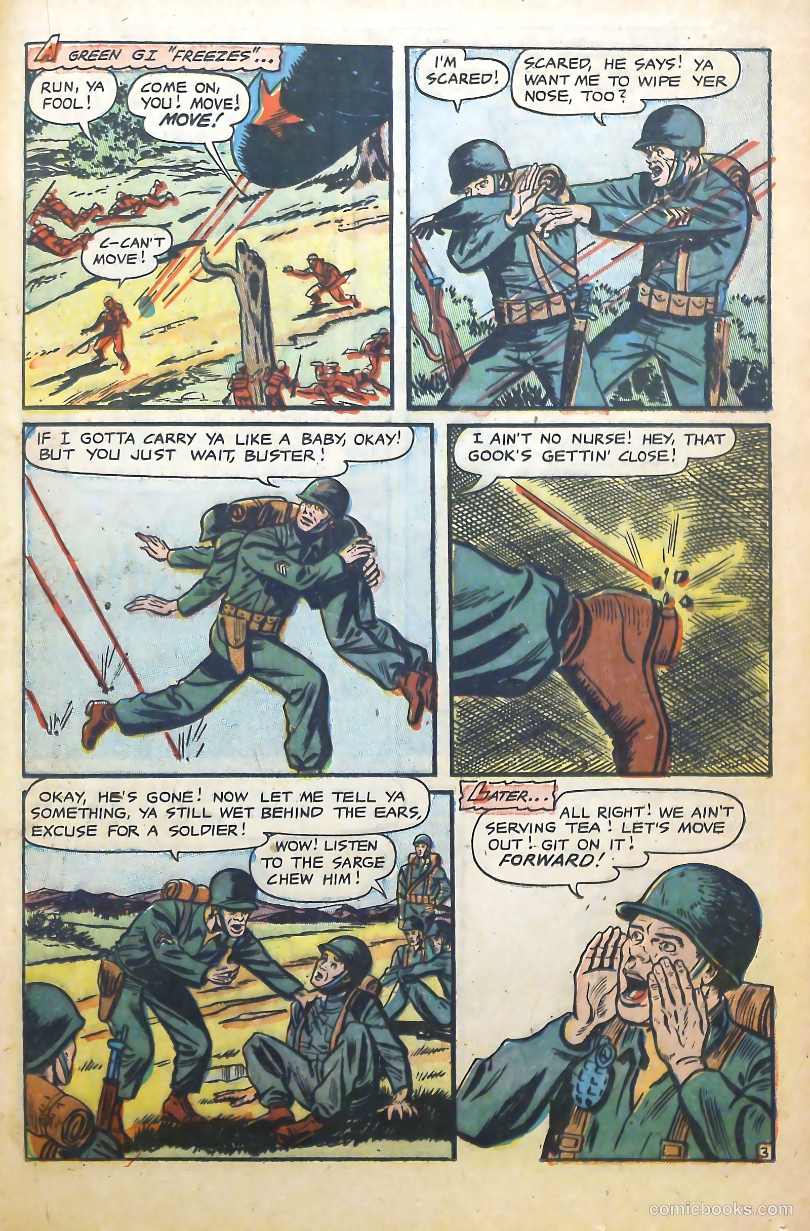 G. I. in Battle #4 — page 21 of 36