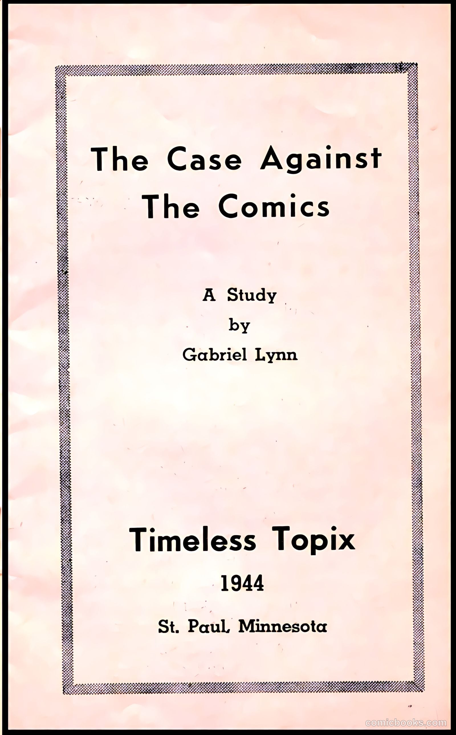 The Teacher and The Comics - Gabriel Lynn #1 — page 2 of 19