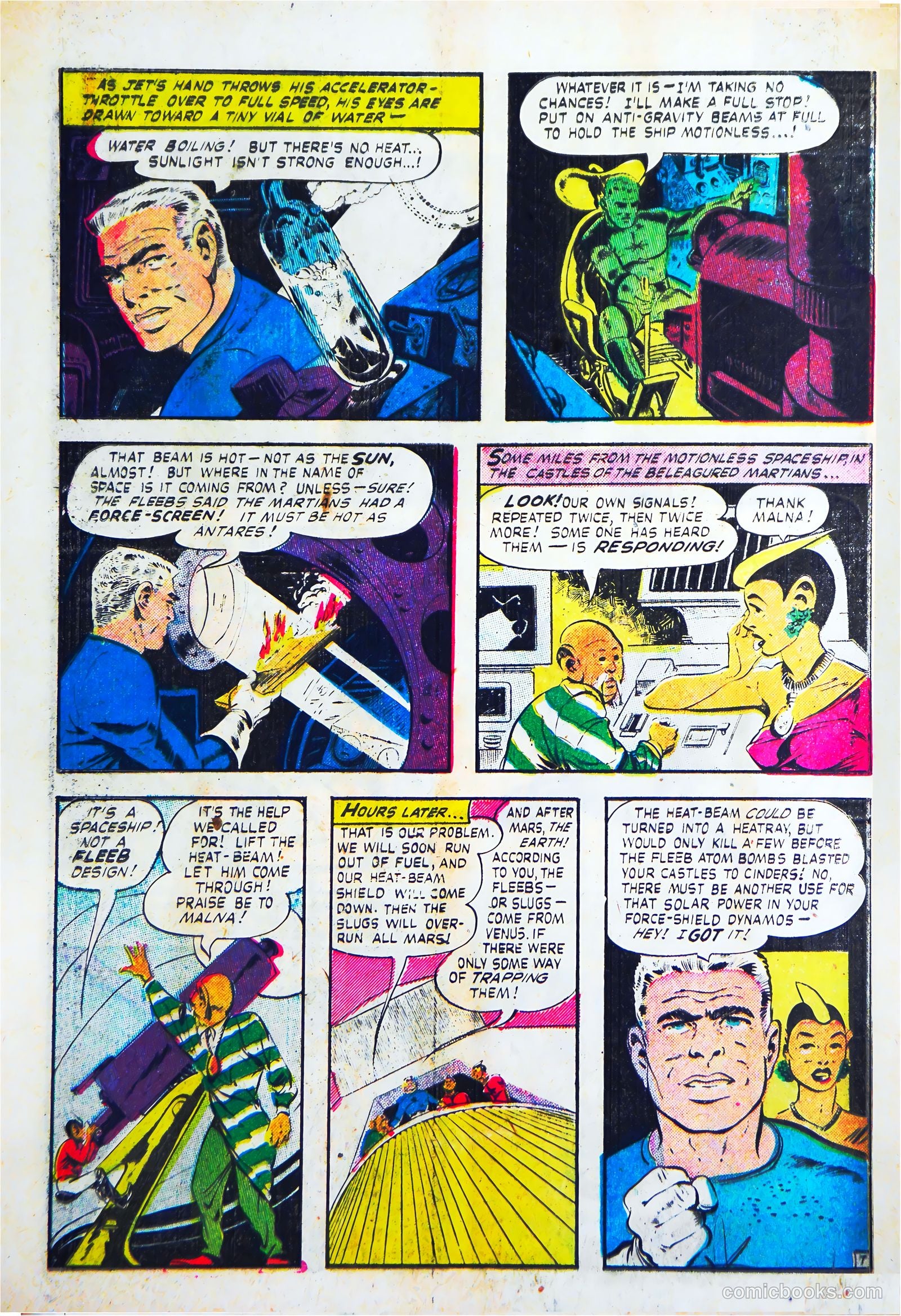 A-1 Comics 35 - Jet Powers #1 — page 32 of 36