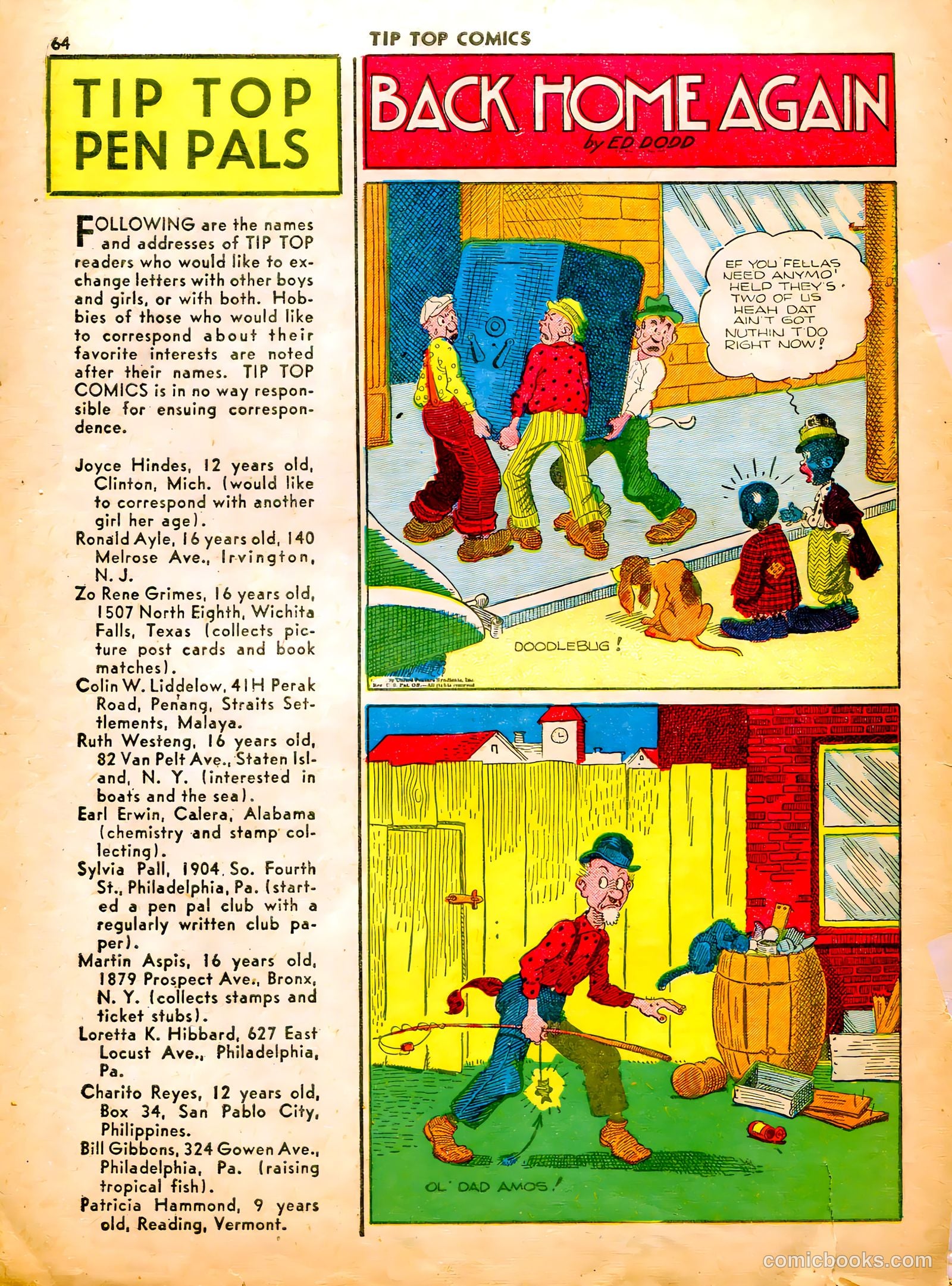 Tip Top Comics #67 — page 59 of 61