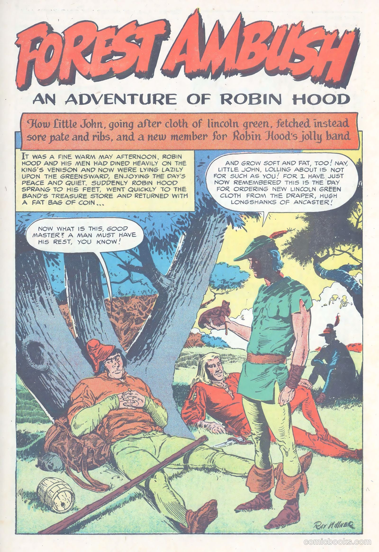 The Adventures of Robin Hood #6 — page 3 of 36
