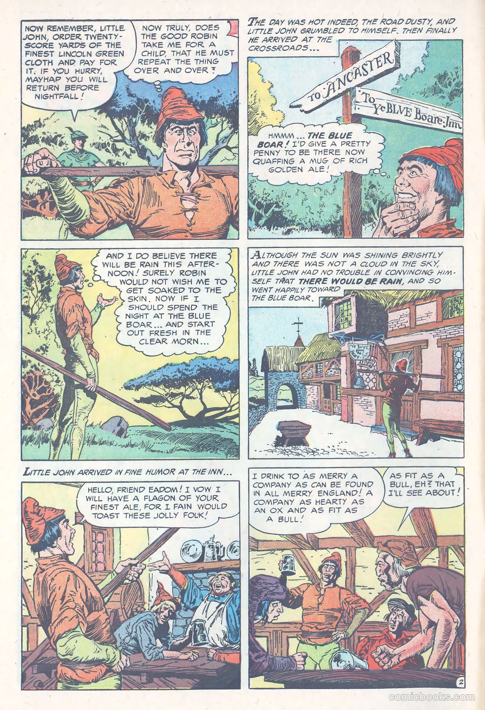 The Adventures of Robin Hood #6 — page 4 of 36