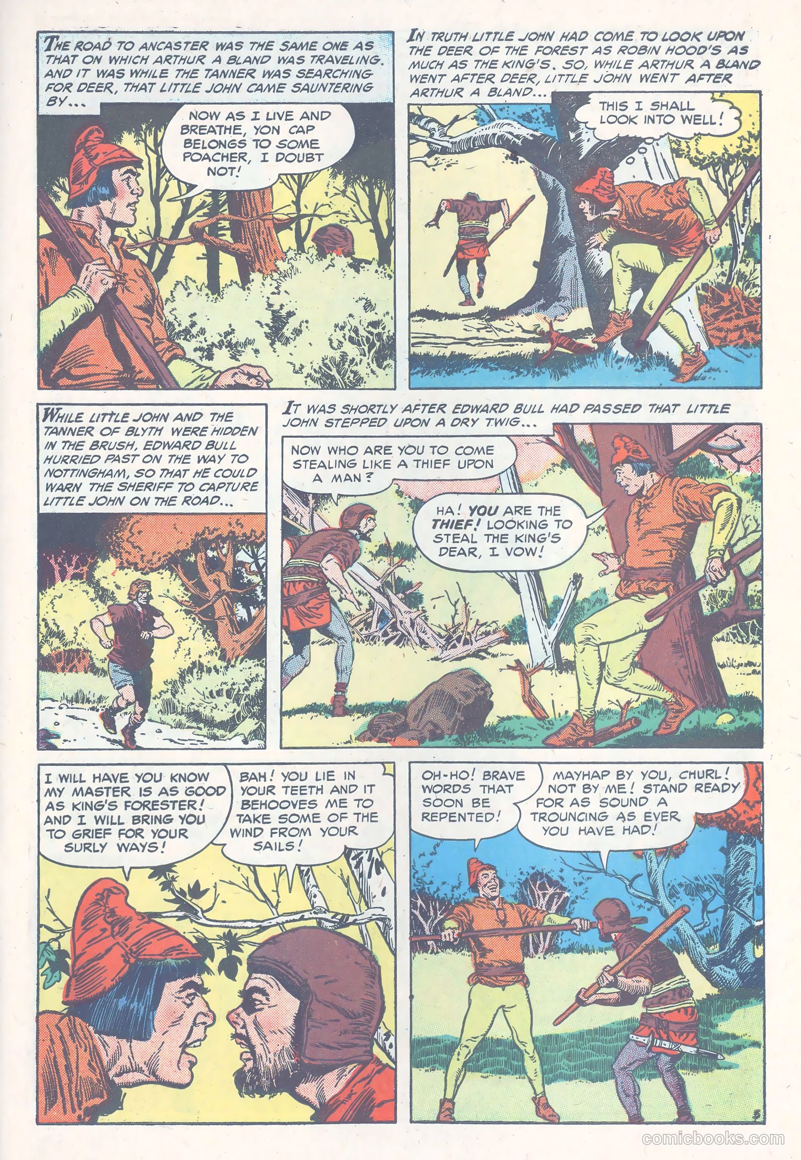 The Adventures of Robin Hood #6 — page 7 of 36
