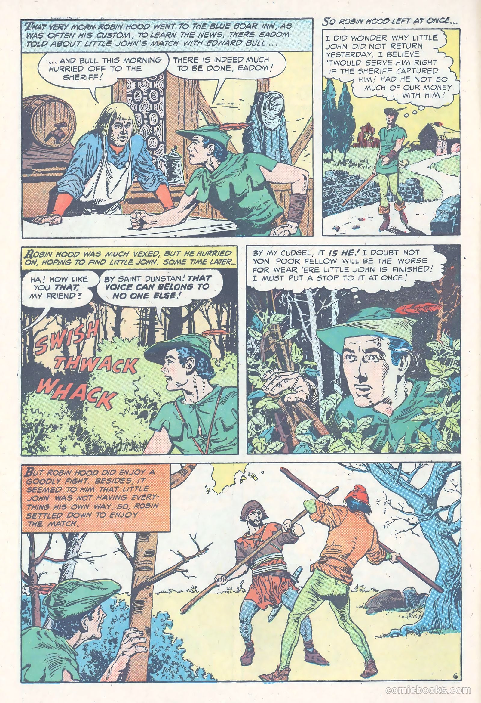 The Adventures of Robin Hood #6 — page 8 of 36