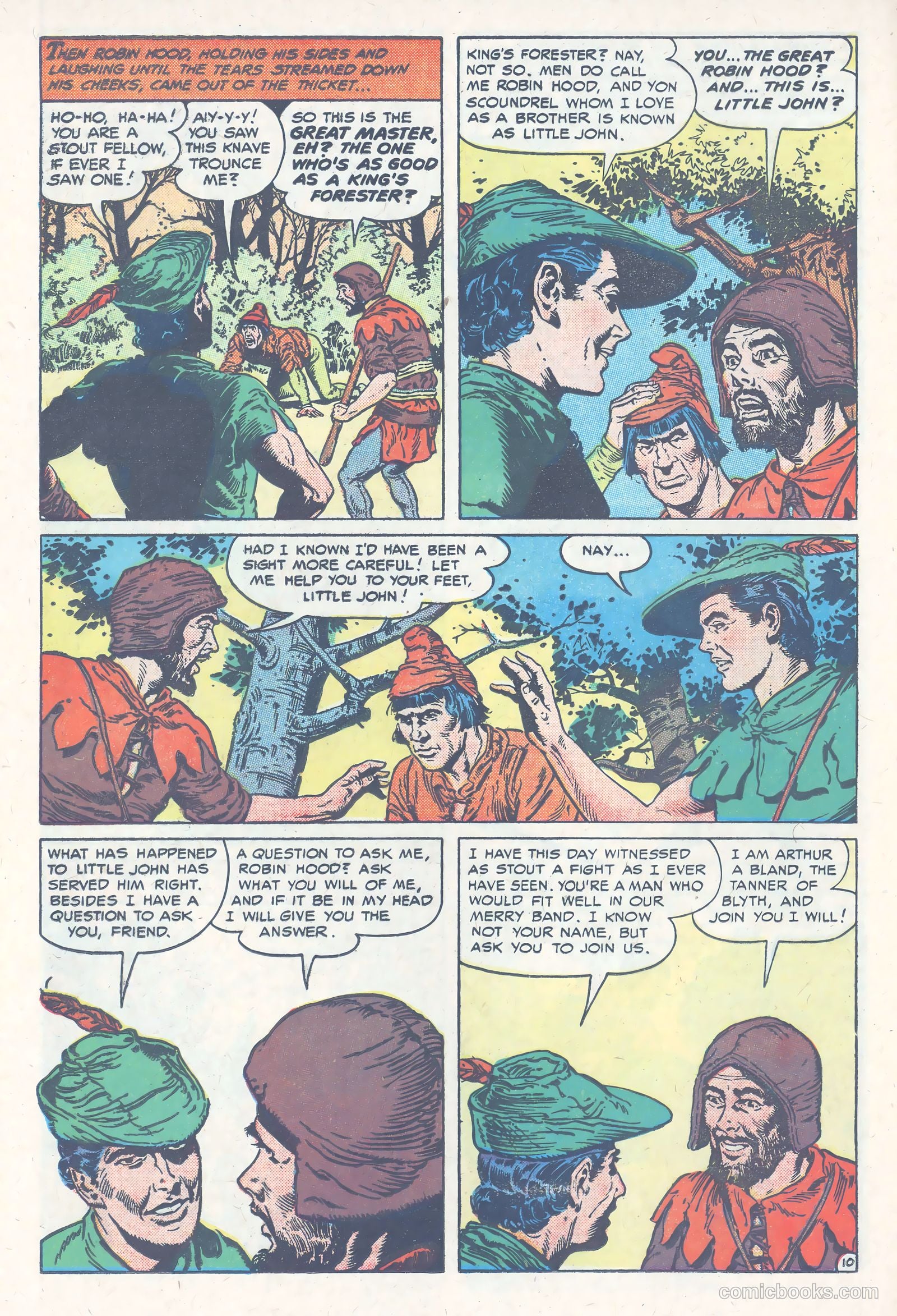 The Adventures of Robin Hood #6 — page 12 of 36
