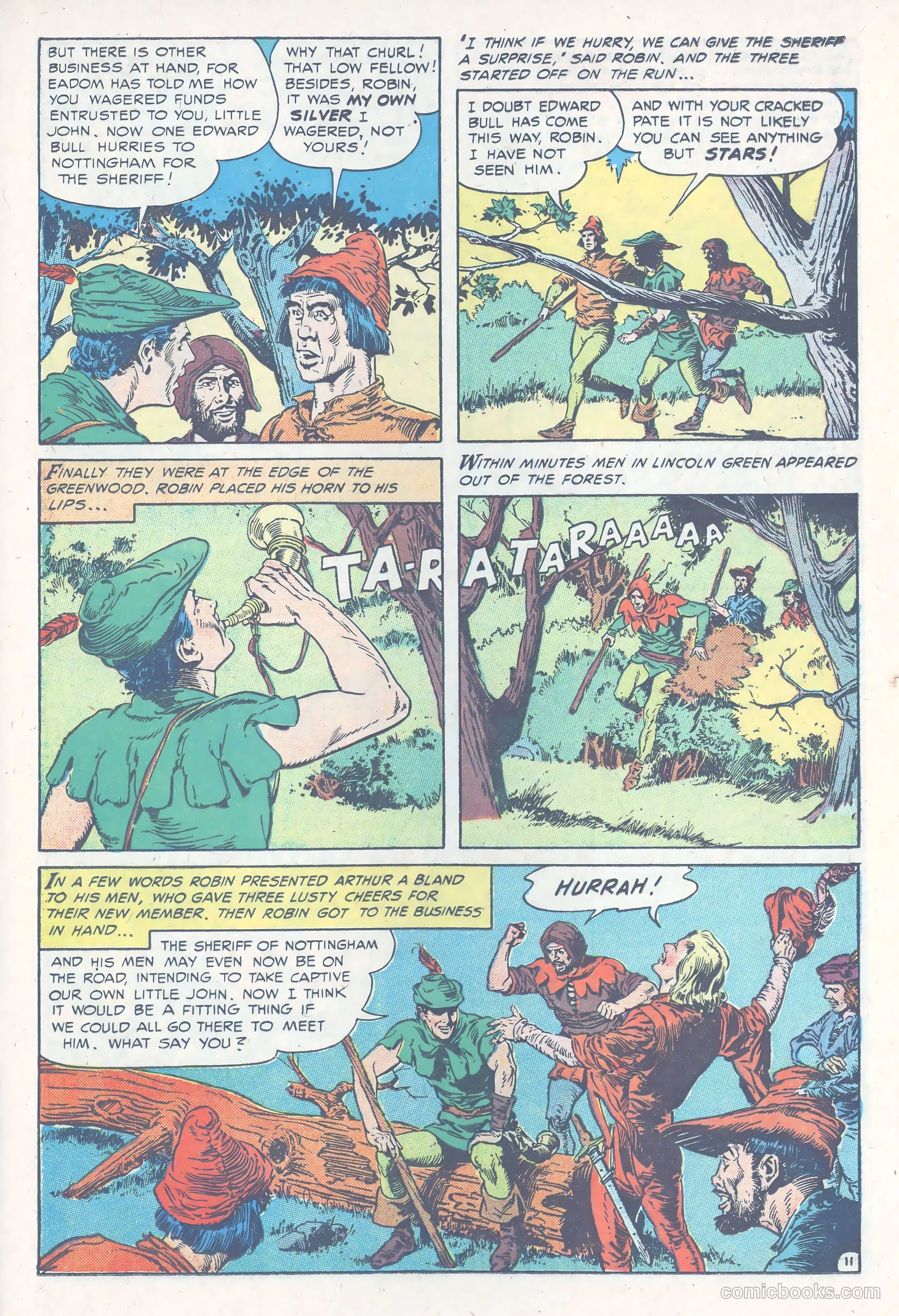 The Adventures of Robin Hood #6 — page 13 of 36