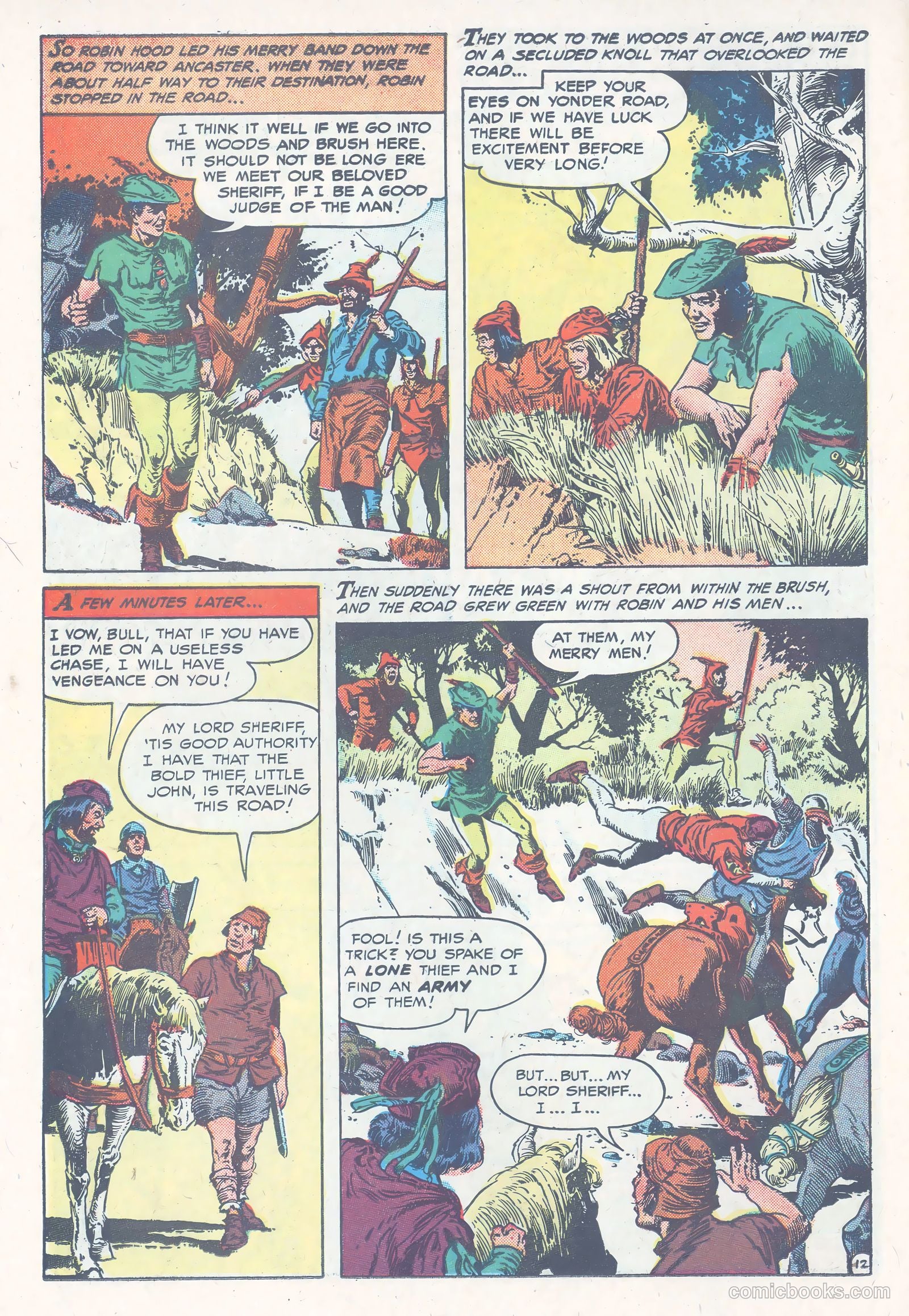 The Adventures of Robin Hood #6 — page 14 of 36