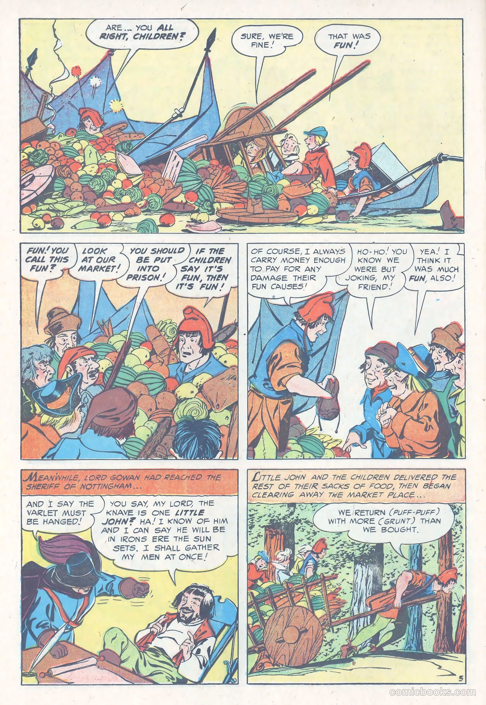 The Adventures of Robin Hood #6 — page 20 of 36