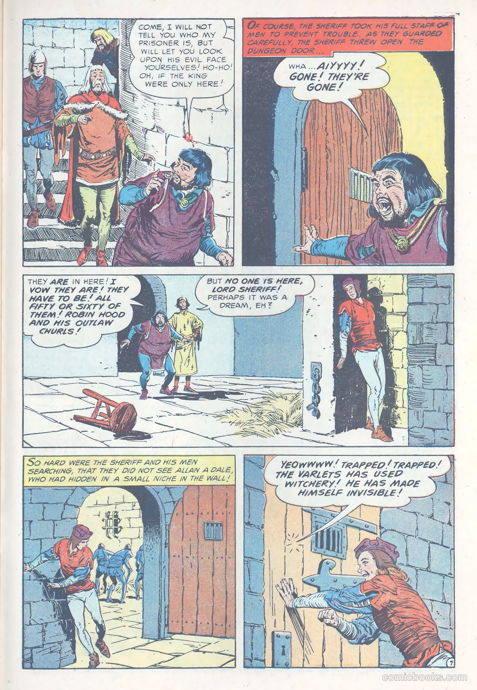 The Adventures of Robin Hood #6 — page 31 of 36
