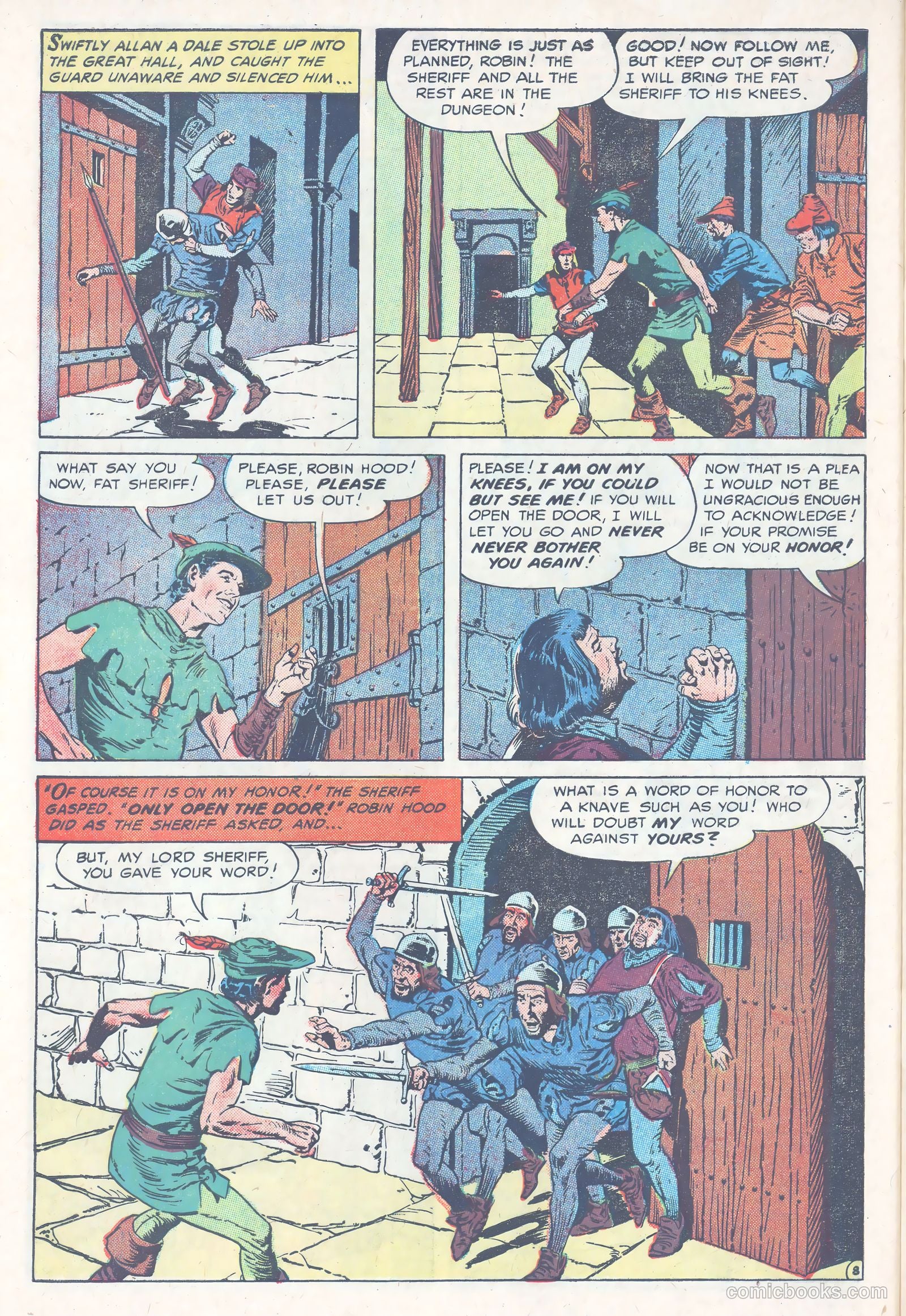 The Adventures of Robin Hood #6 — page 32 of 36