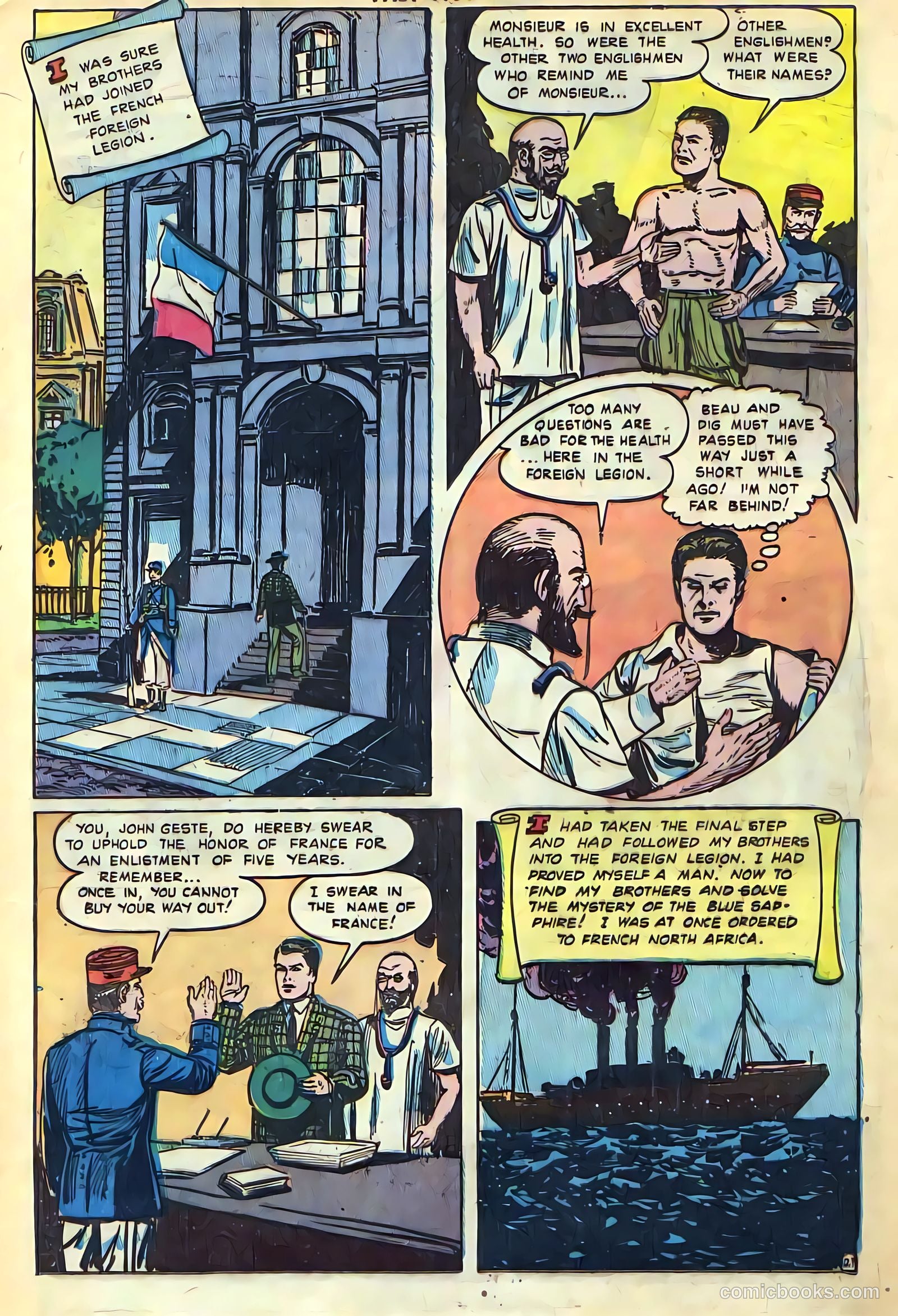 Fast Fiction 5 - Beau Geste #1 — page 23 of 56