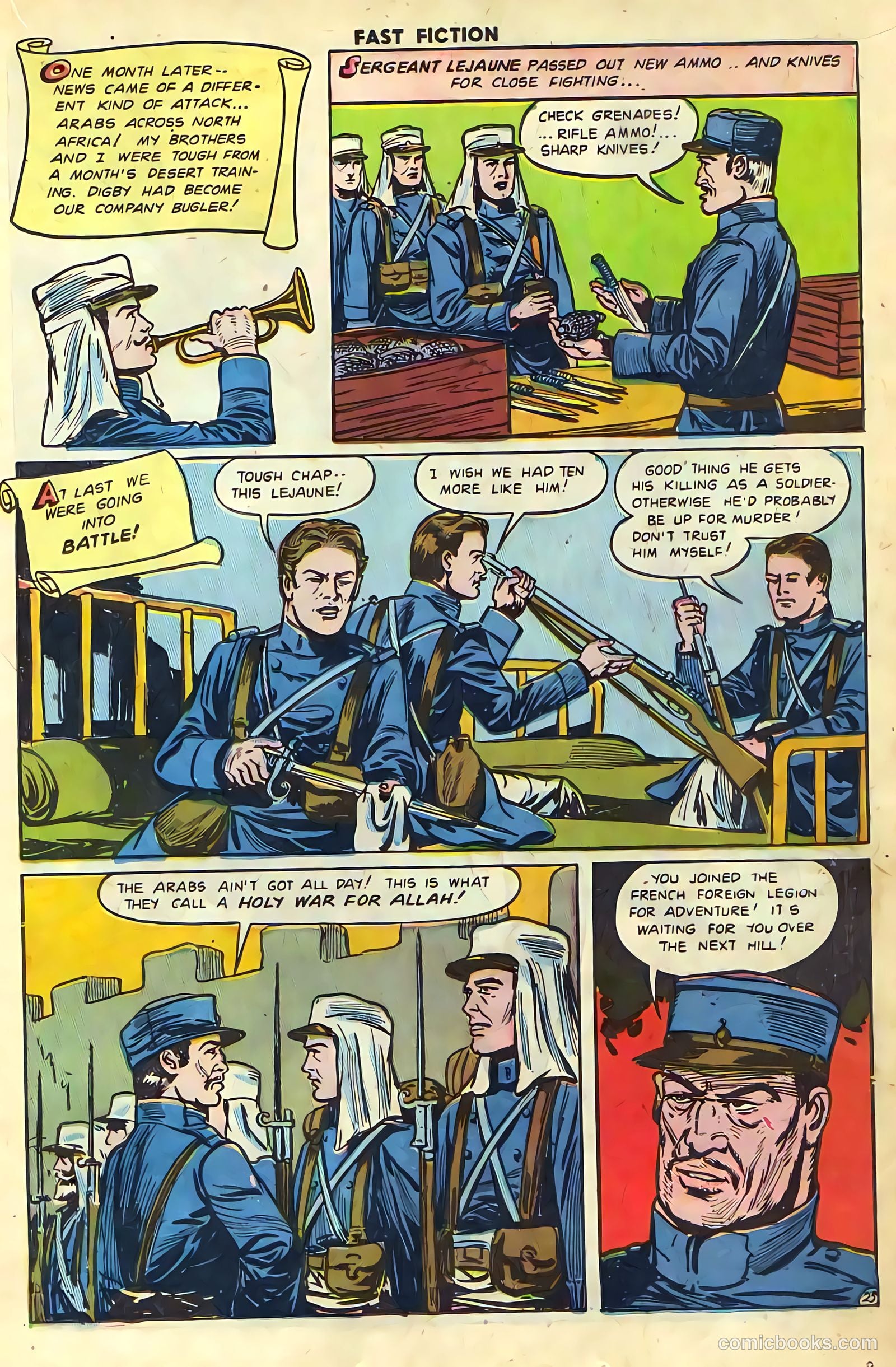 Fast Fiction 5 - Beau Geste #1 — page 27 of 56