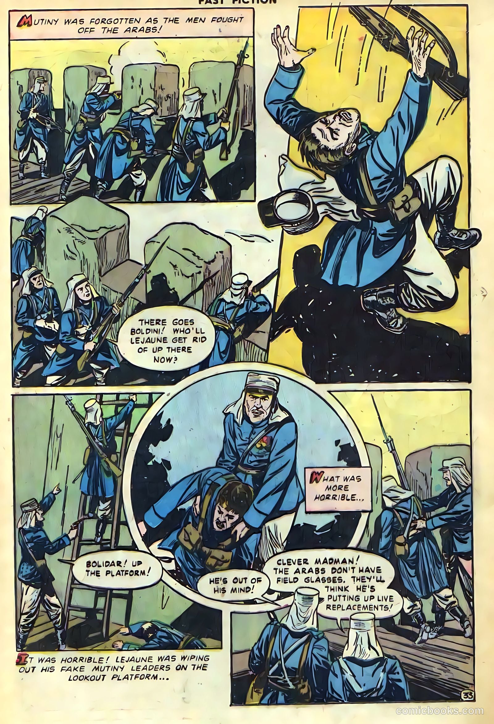 Fast Fiction 5 - Beau Geste #1 — page 35 of 56