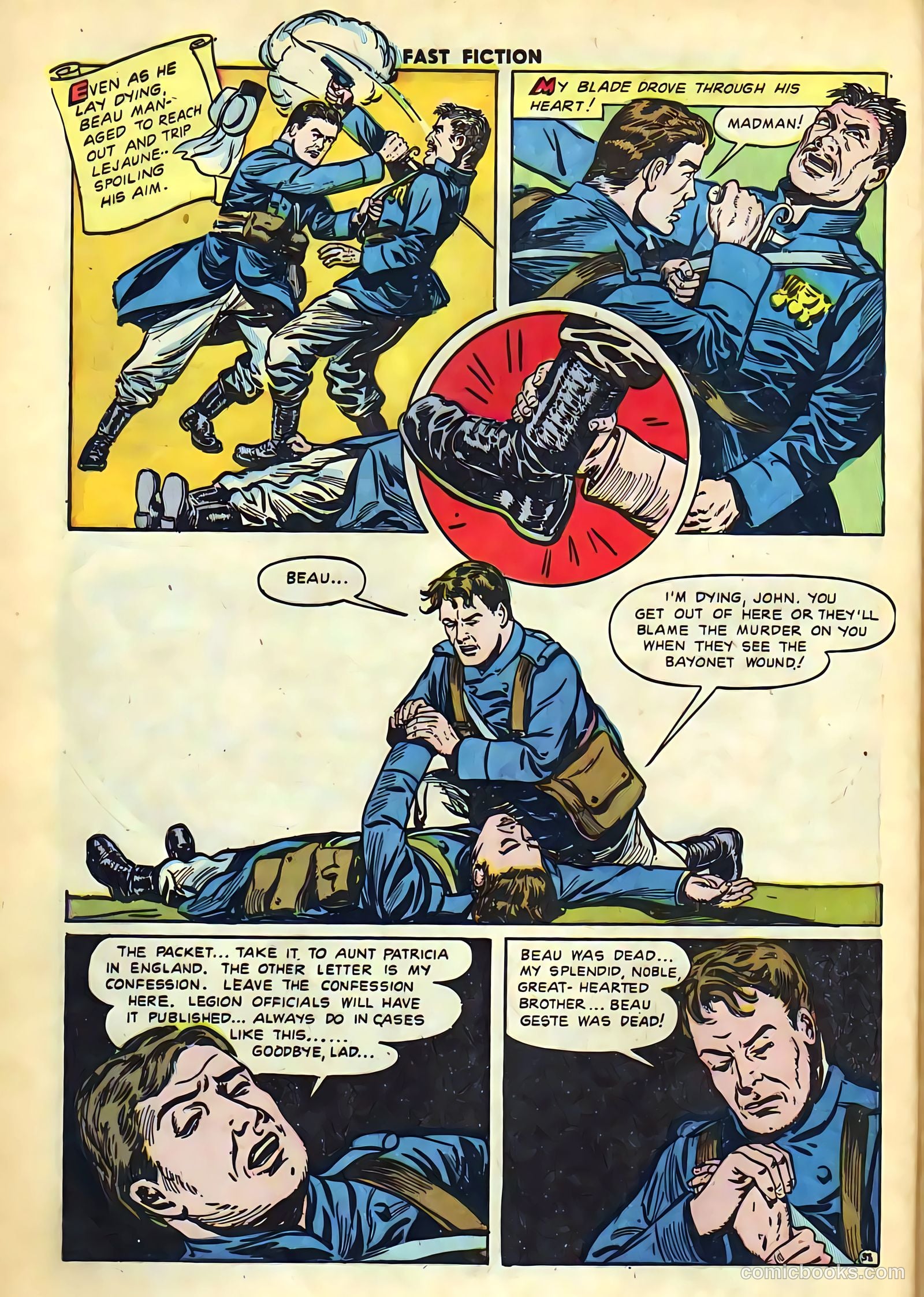 Fast Fiction 5 - Beau Geste #1 — page 40 of 56