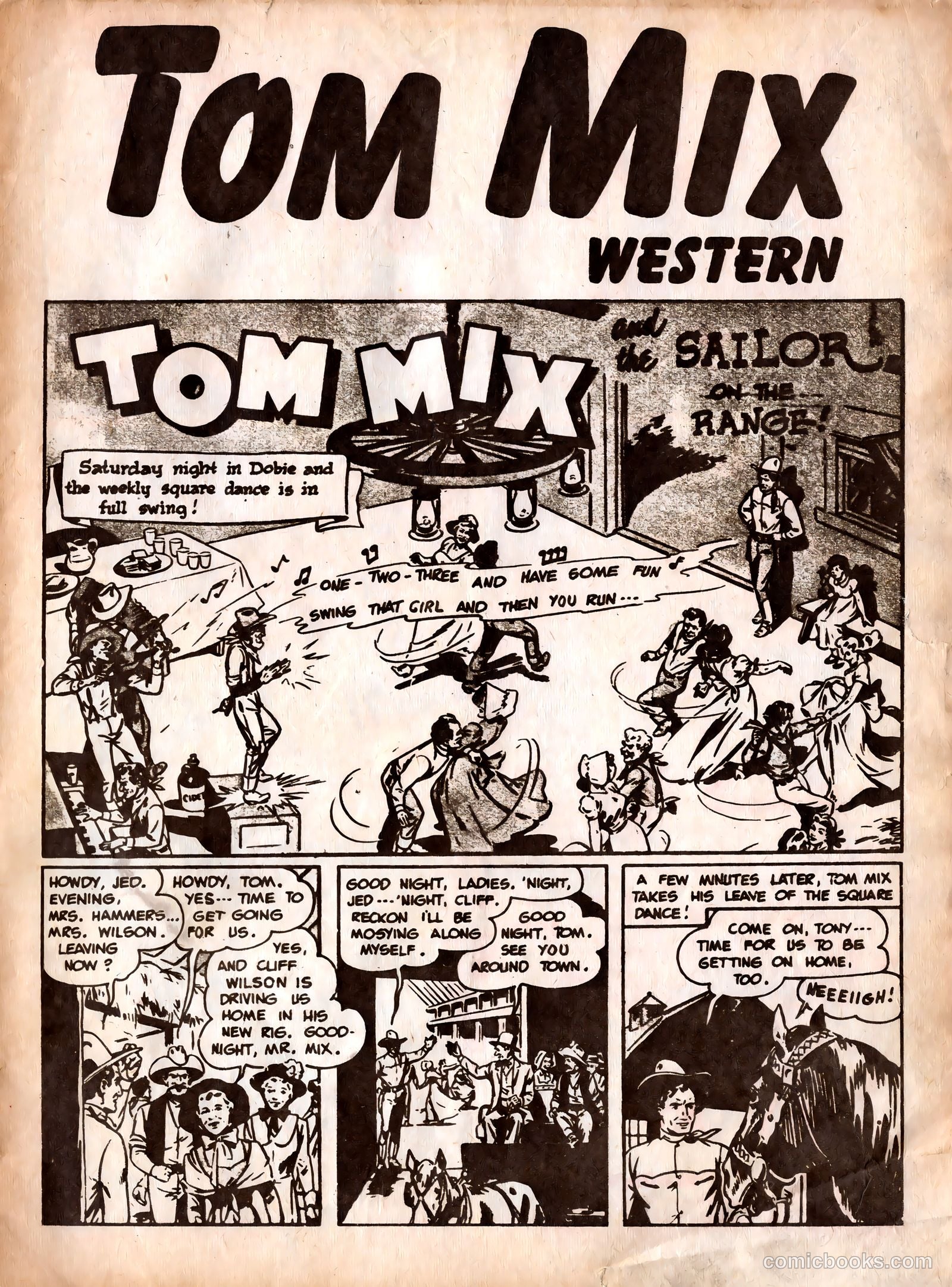 Tom Mix #103 — page 3 of 28