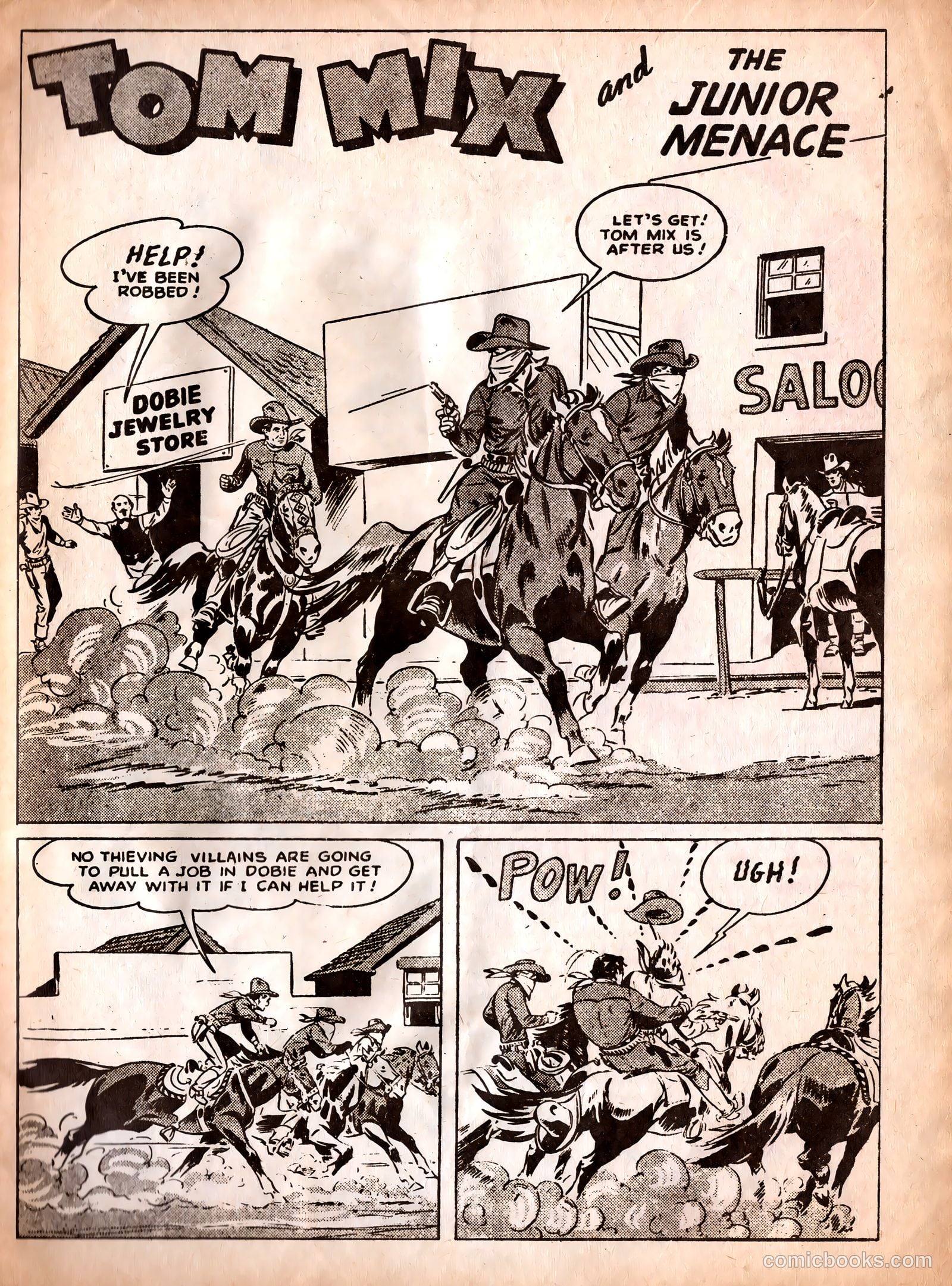 Tom Mix #103 — page 19 of 28