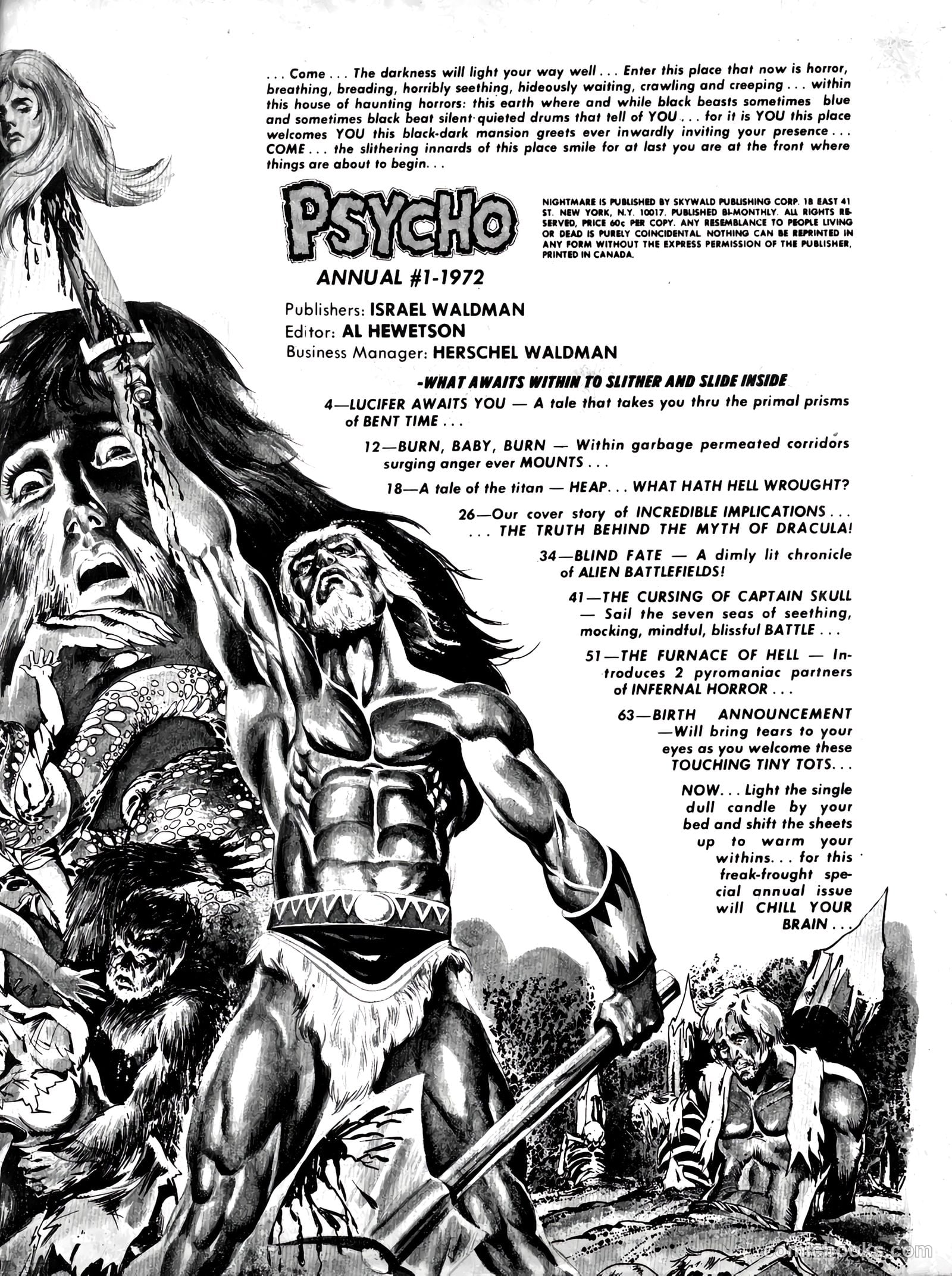 Psycho Annual #1972 — page 3 of 65