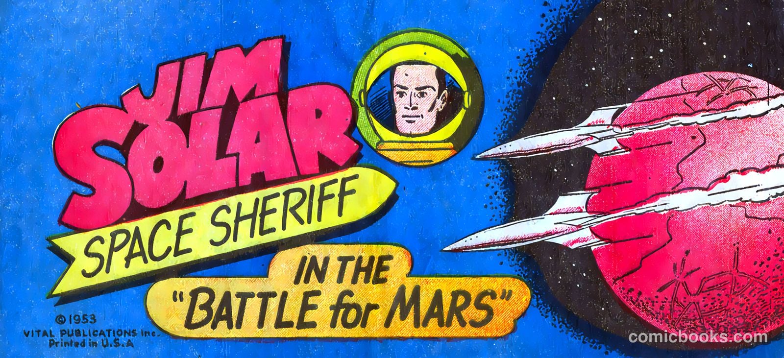 Jim Solar Space Sheriff - Battle for Mars #1 — page 1 of 16
