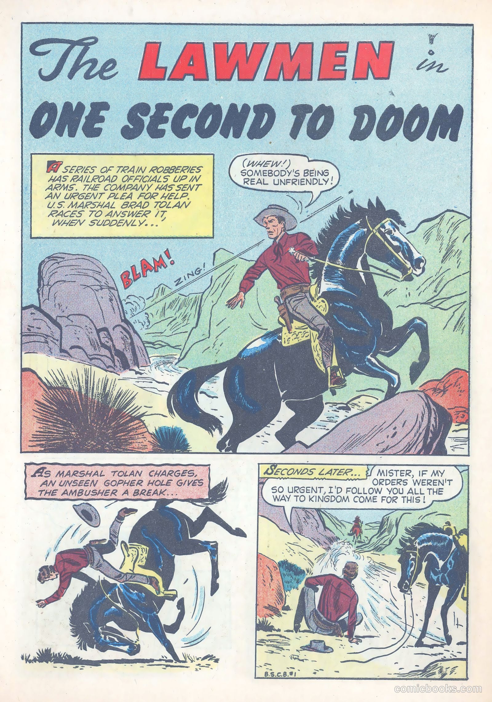 Robin Hood's Frontier Days #1 — page 3 of 20