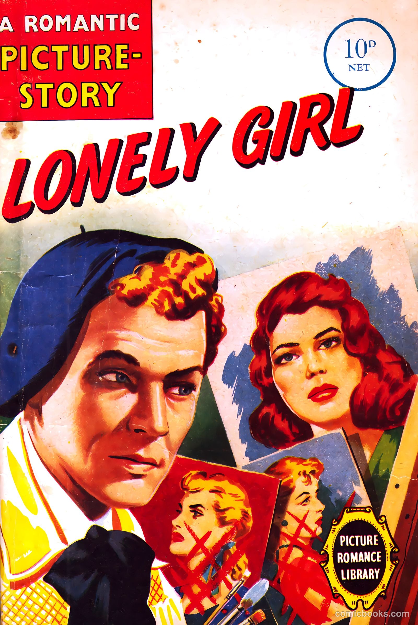 Picture Romance Library 81 - Lonely Girl #1 — page 1 of 68