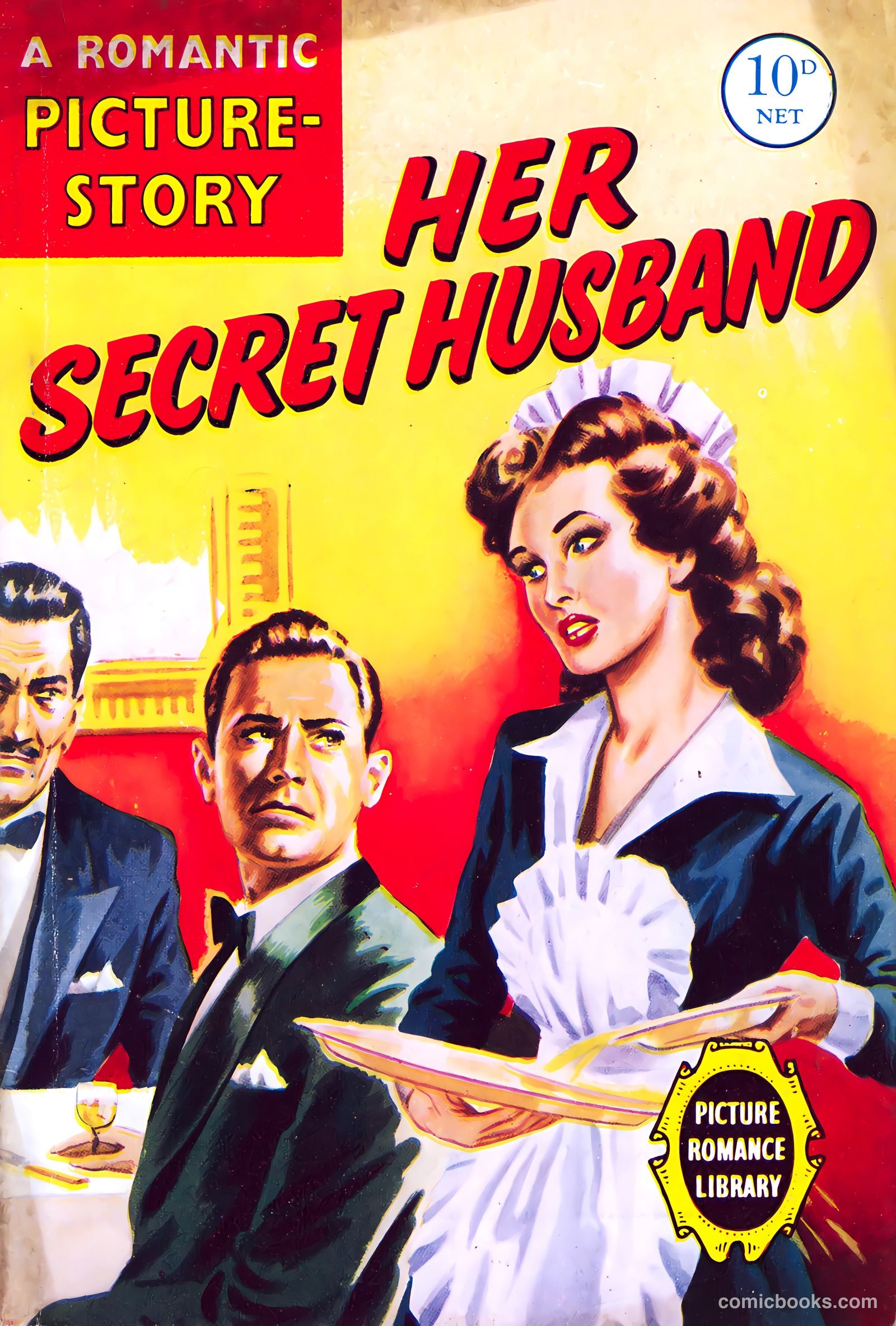 Picture Romance Library 20 - Her Secret Husband #1 — page 1 of 68