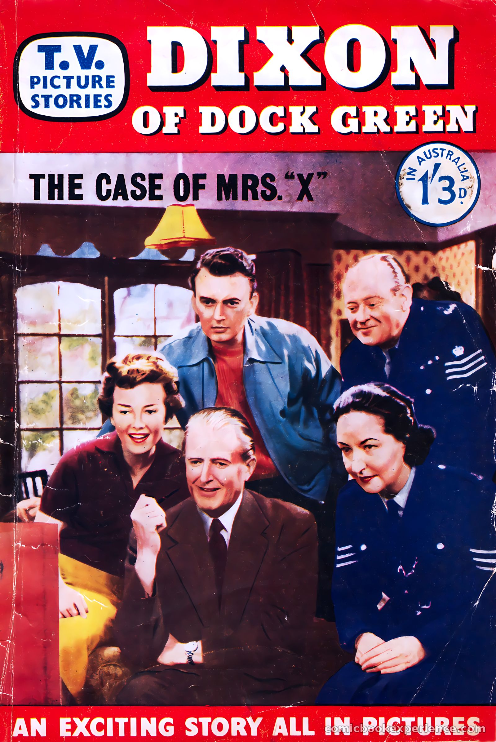 T.V. Picture Stories 36 - Dixon Of Dock Green - The Case Of Mrs. "X" #1 — page 1 of 67