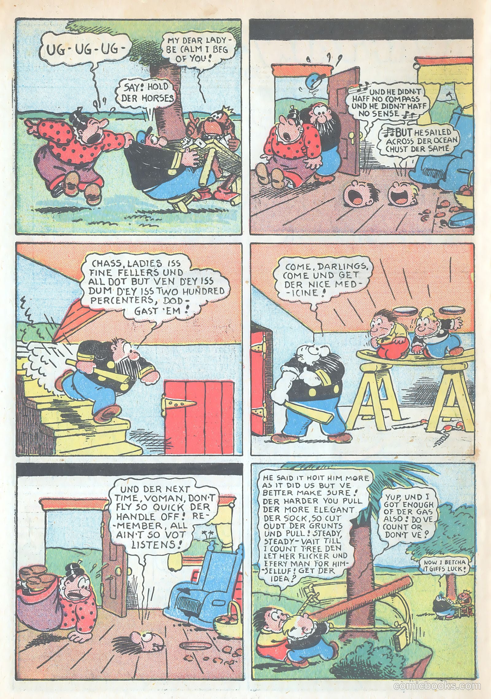 Comics on Parade, Special Issue #1 — page 34 of 37