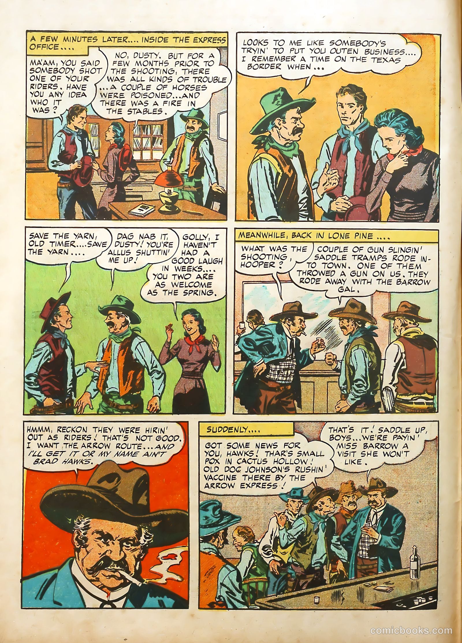 Prize Comics Western #70 — page 6 of 52