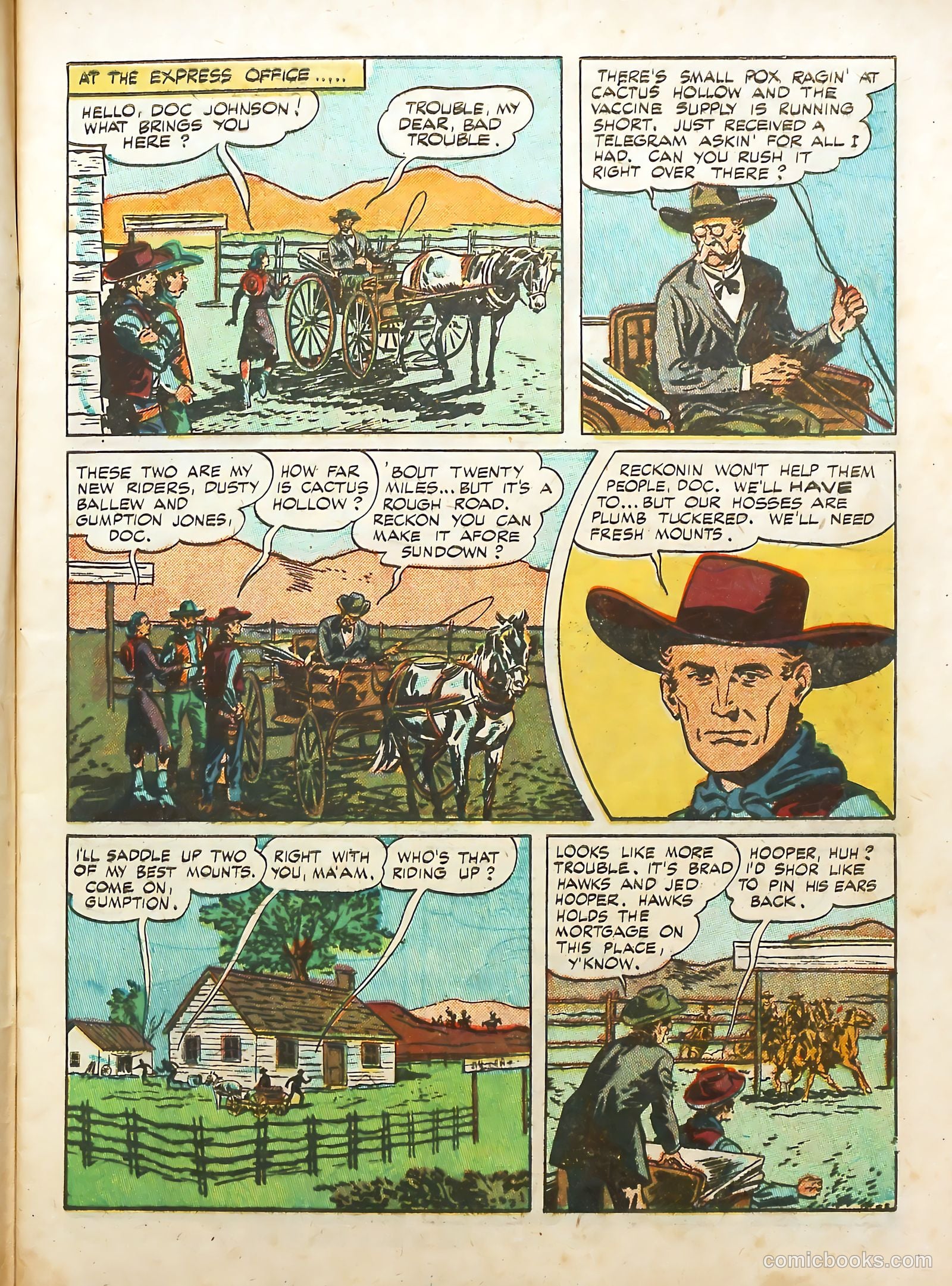 Prize Comics Western #70 — page 7 of 52
