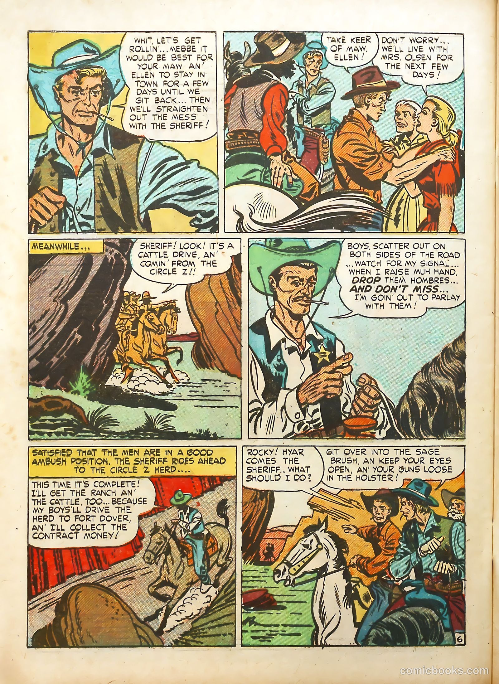 Prize Comics Western #70 — page 46 of 52