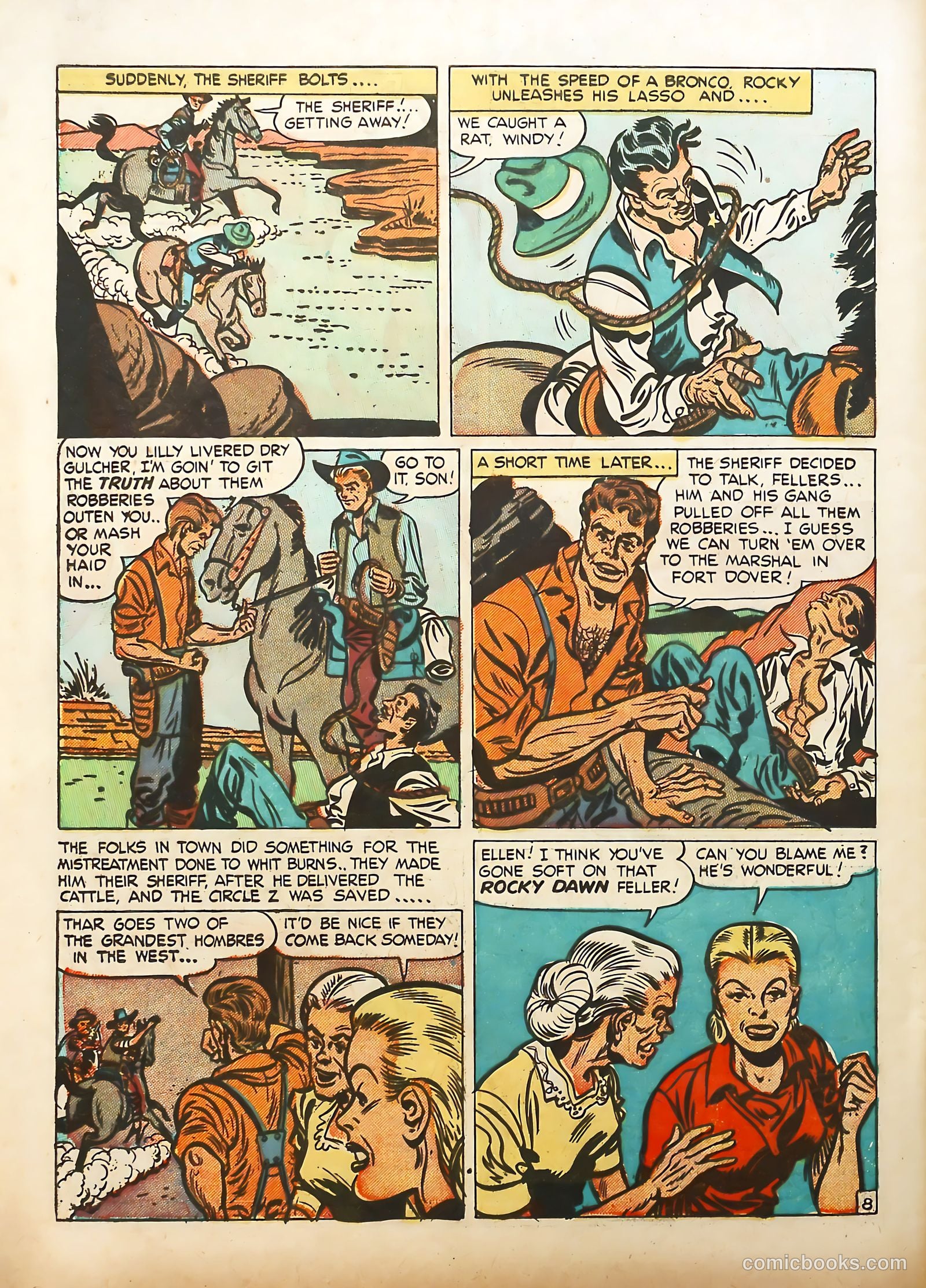 Prize Comics Western #70 — page 48 of 52
