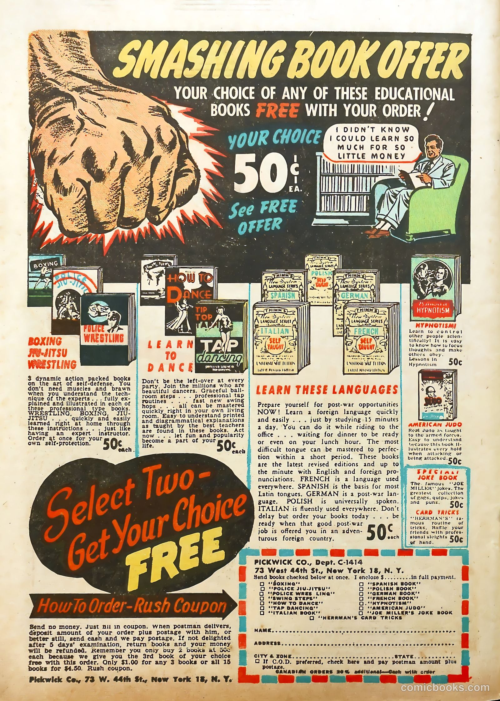 Prize Comics Western #70 — page 50 of 52