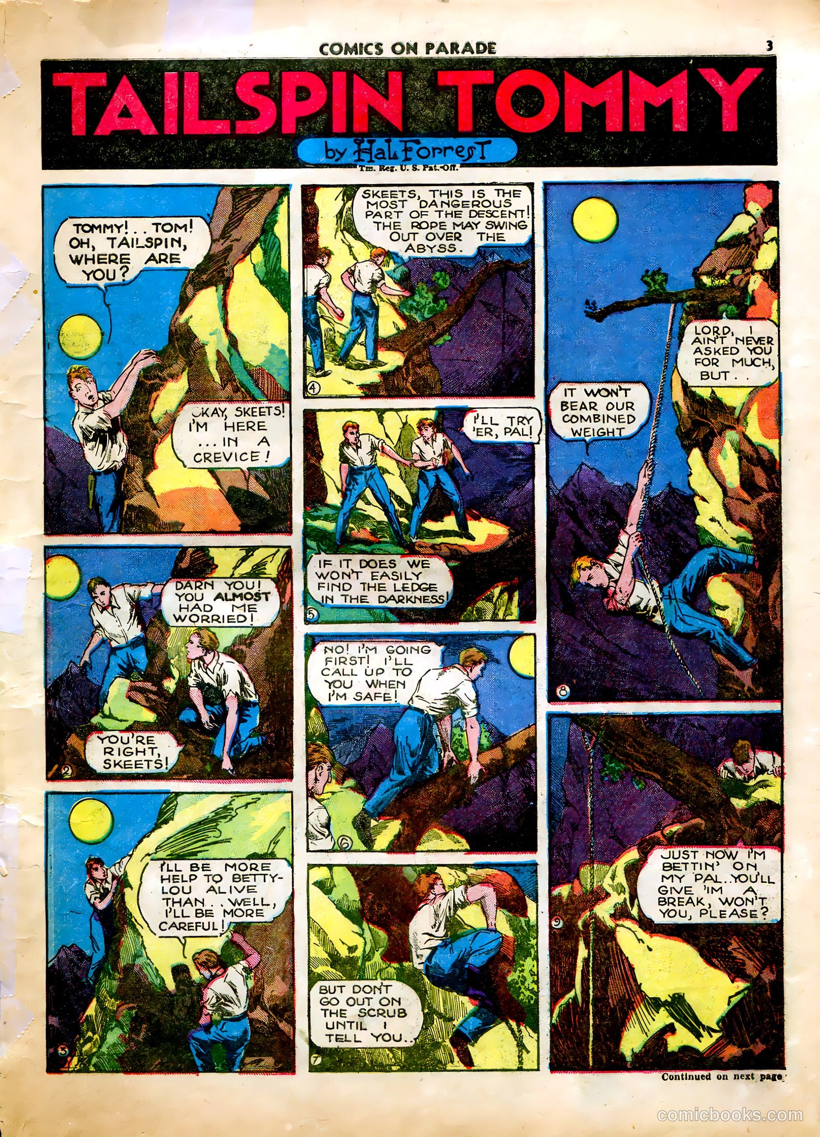 Comics on Parade #22 — page 5 of 52