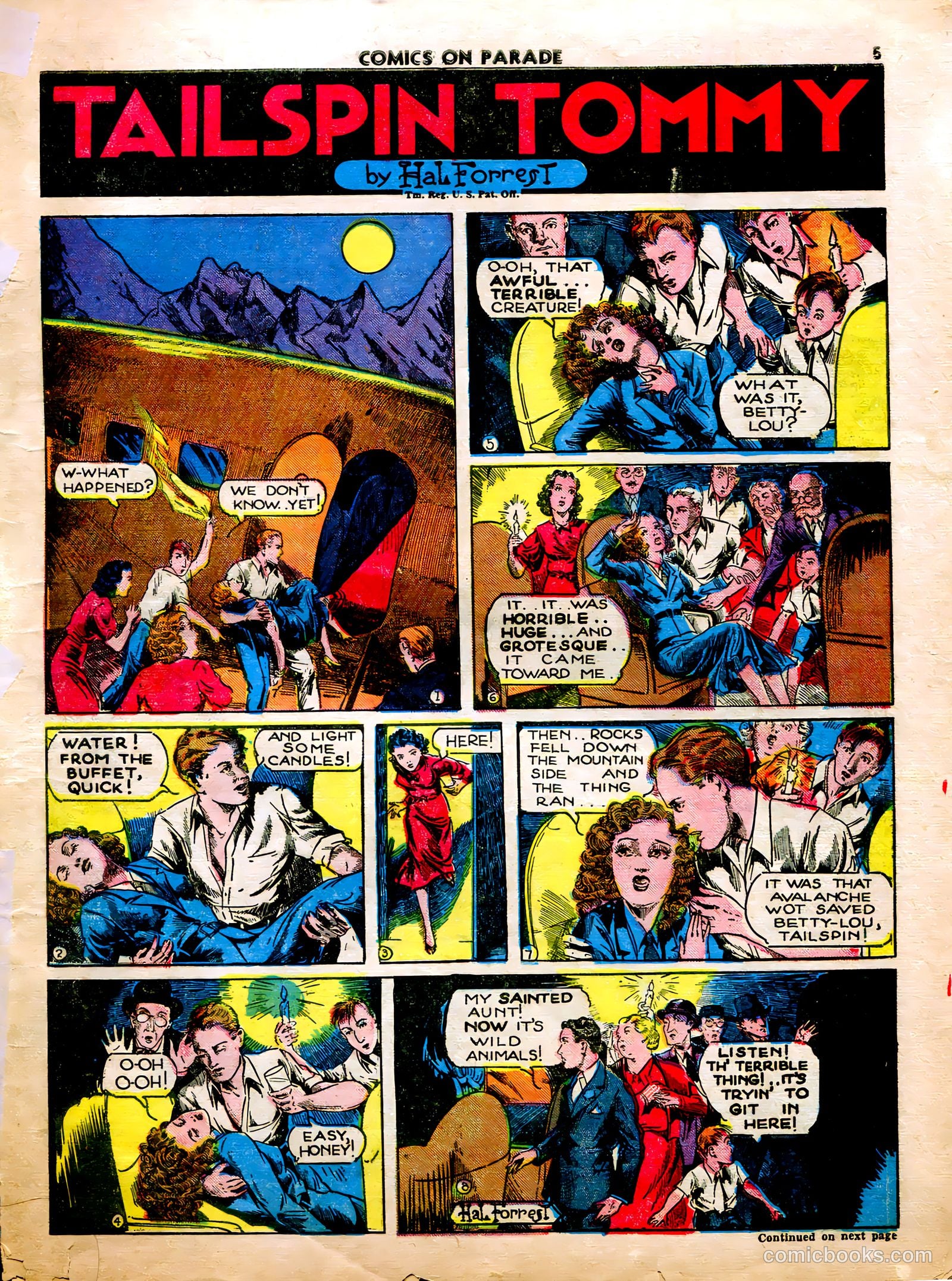 Comics on Parade #22 — page 7 of 52