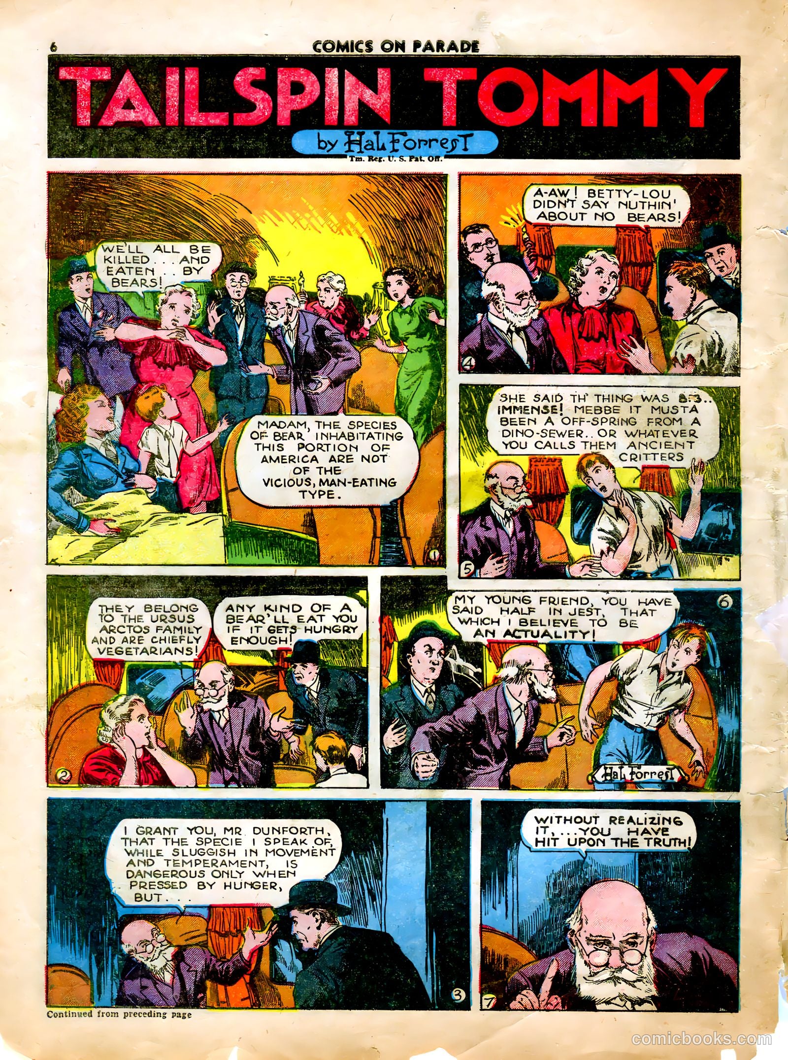 Comics on Parade #22 — page 8 of 52
