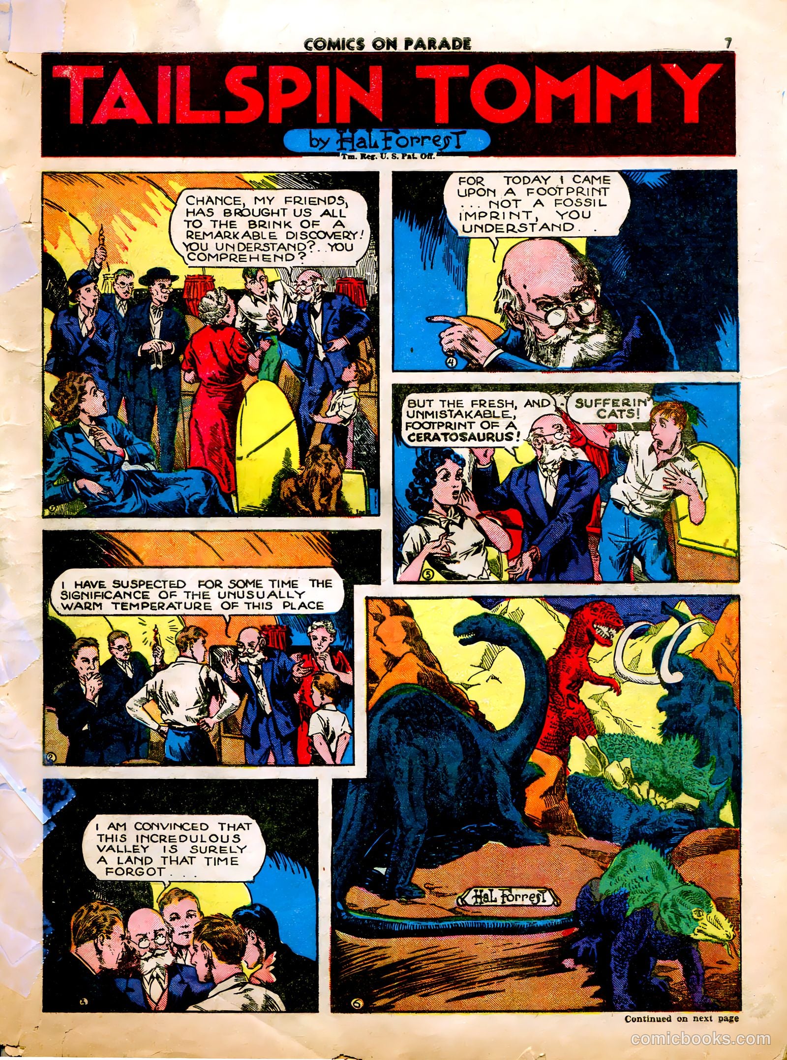 Comics on Parade #22 — page 9 of 52