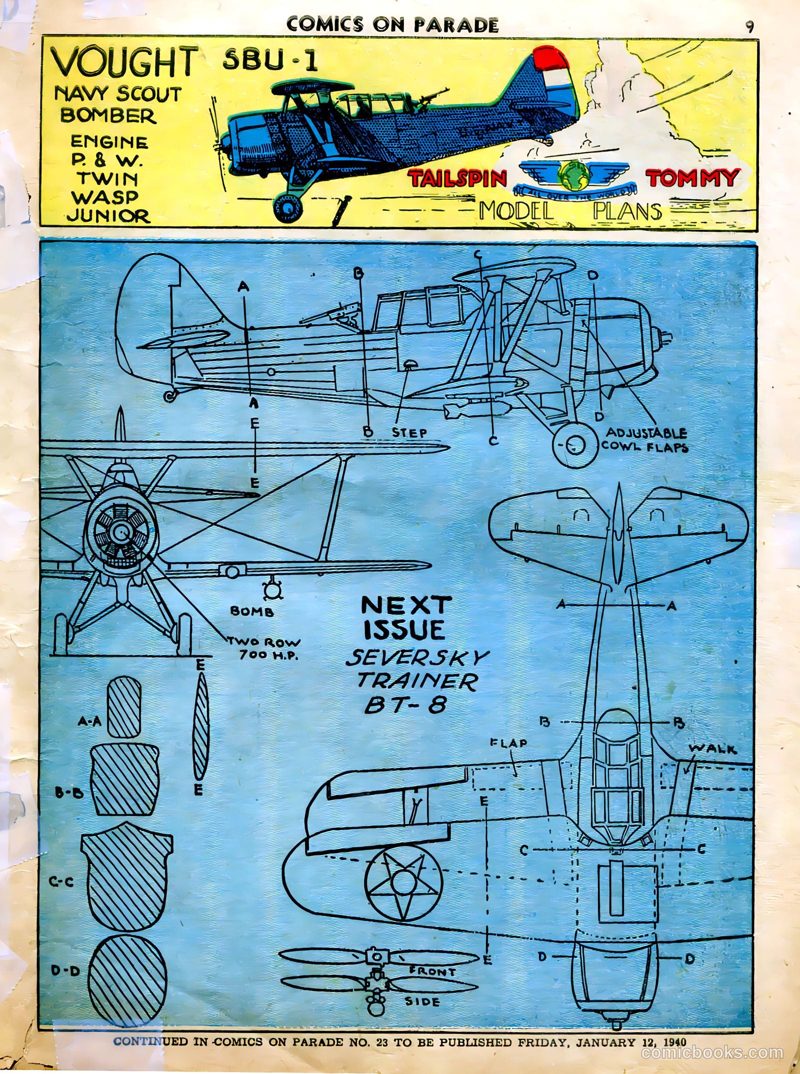 Comics on Parade #22 — page 11 of 52