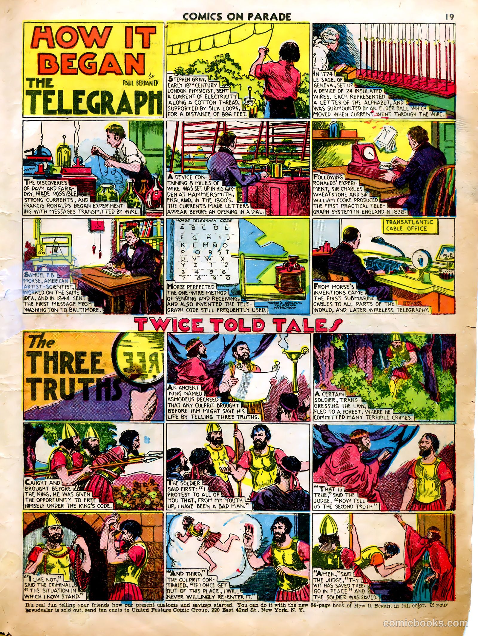 Comics on Parade #22 — page 16 of 52