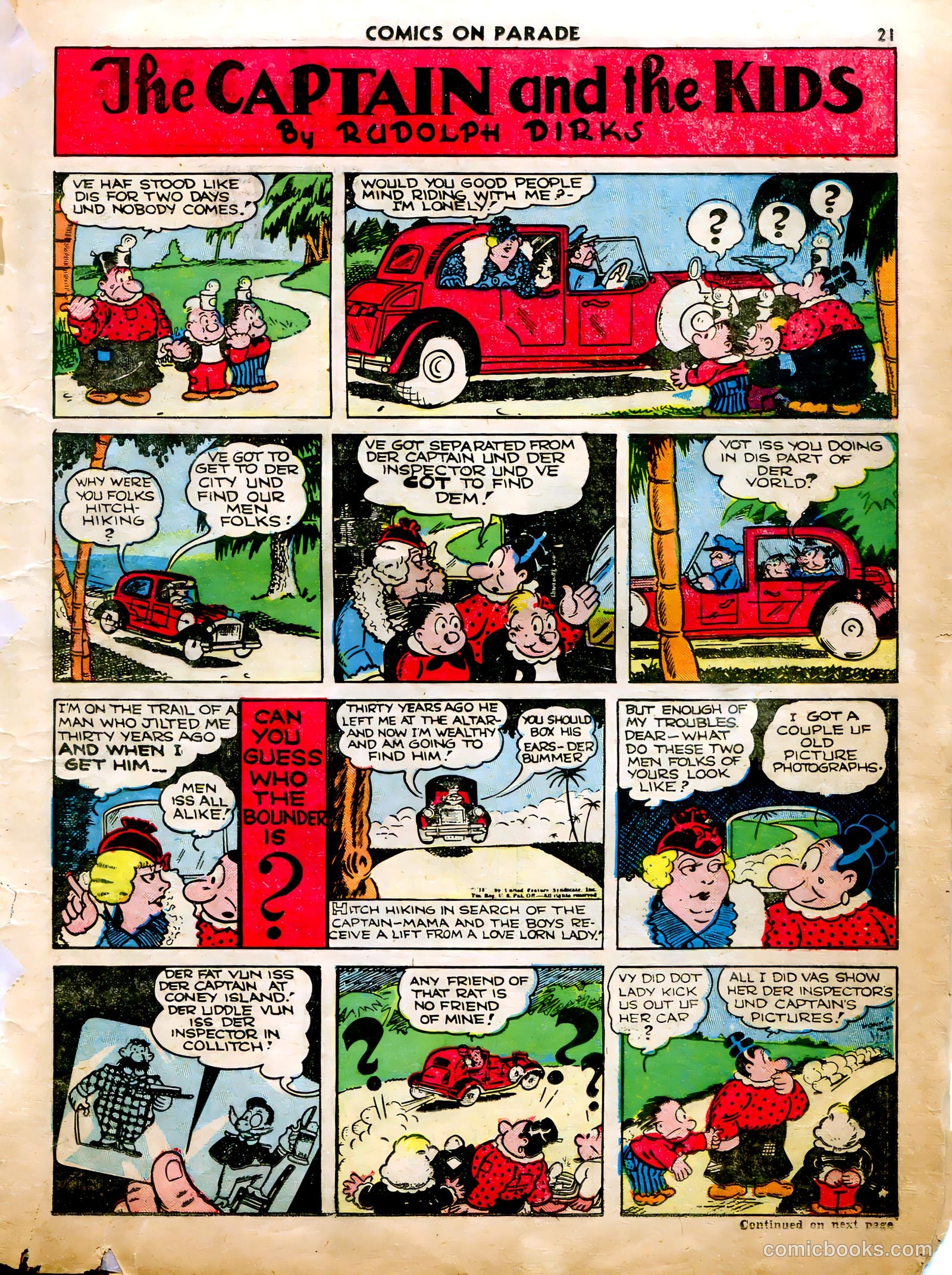 Comics on Parade #22 — page 18 of 52