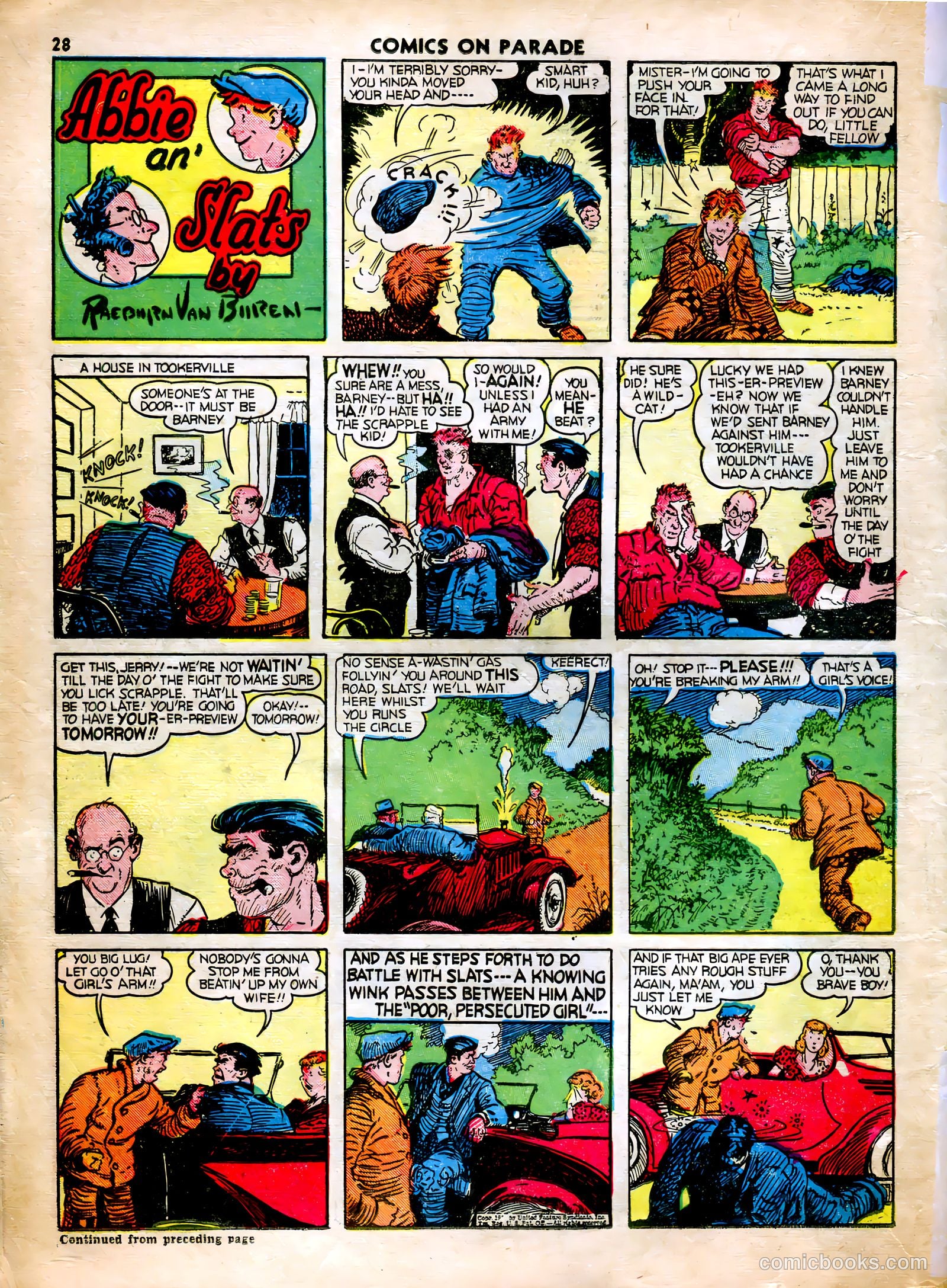 Comics on Parade #22 — page 25 of 52