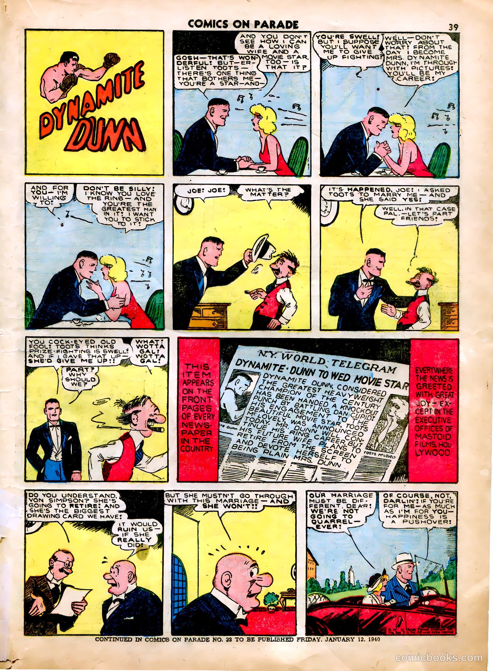 Comics on Parade #22 — page 32 of 52