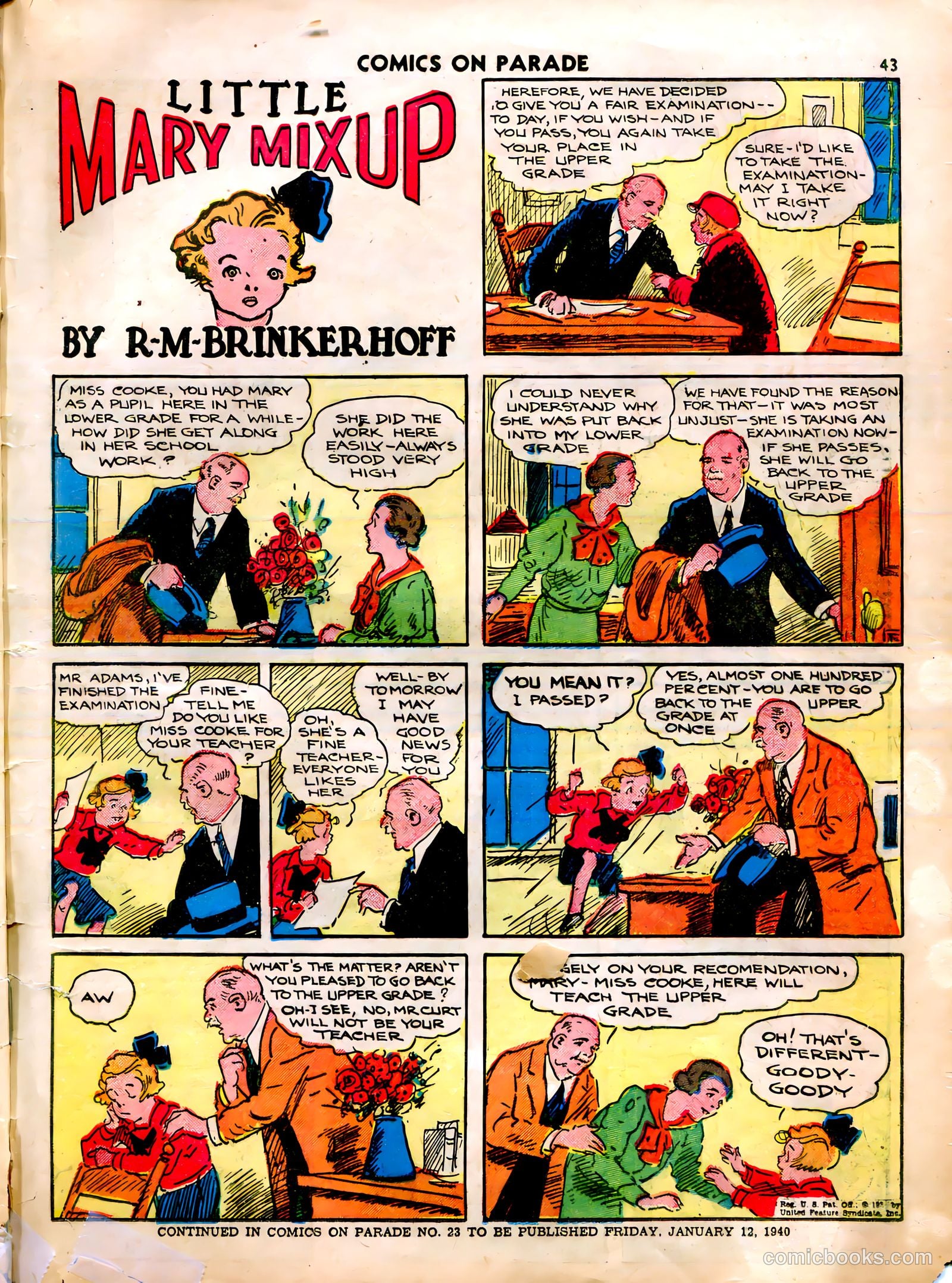 Comics on Parade #22 — page 34 of 52