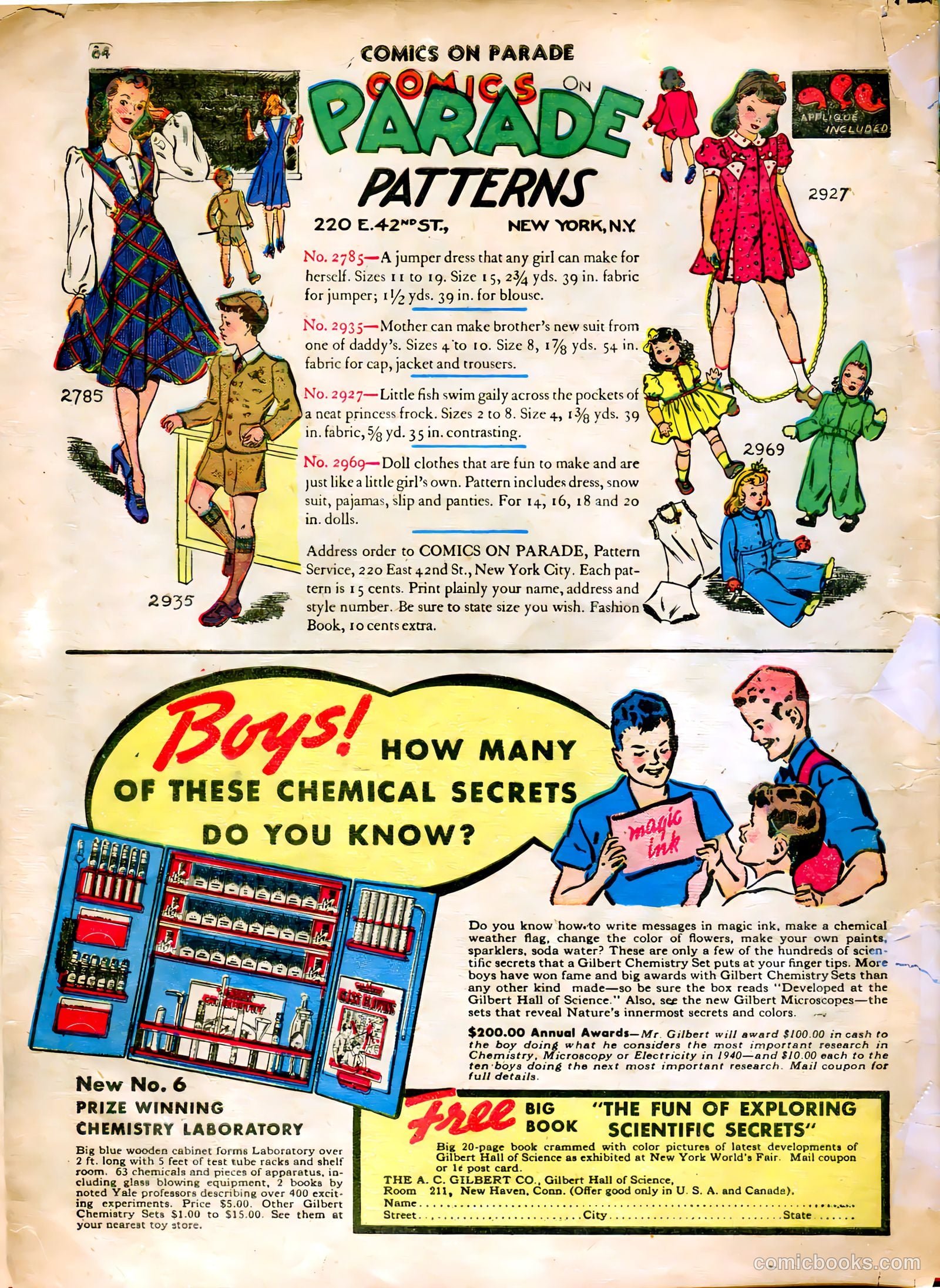 Comics on Parade #22 — page 50 of 52