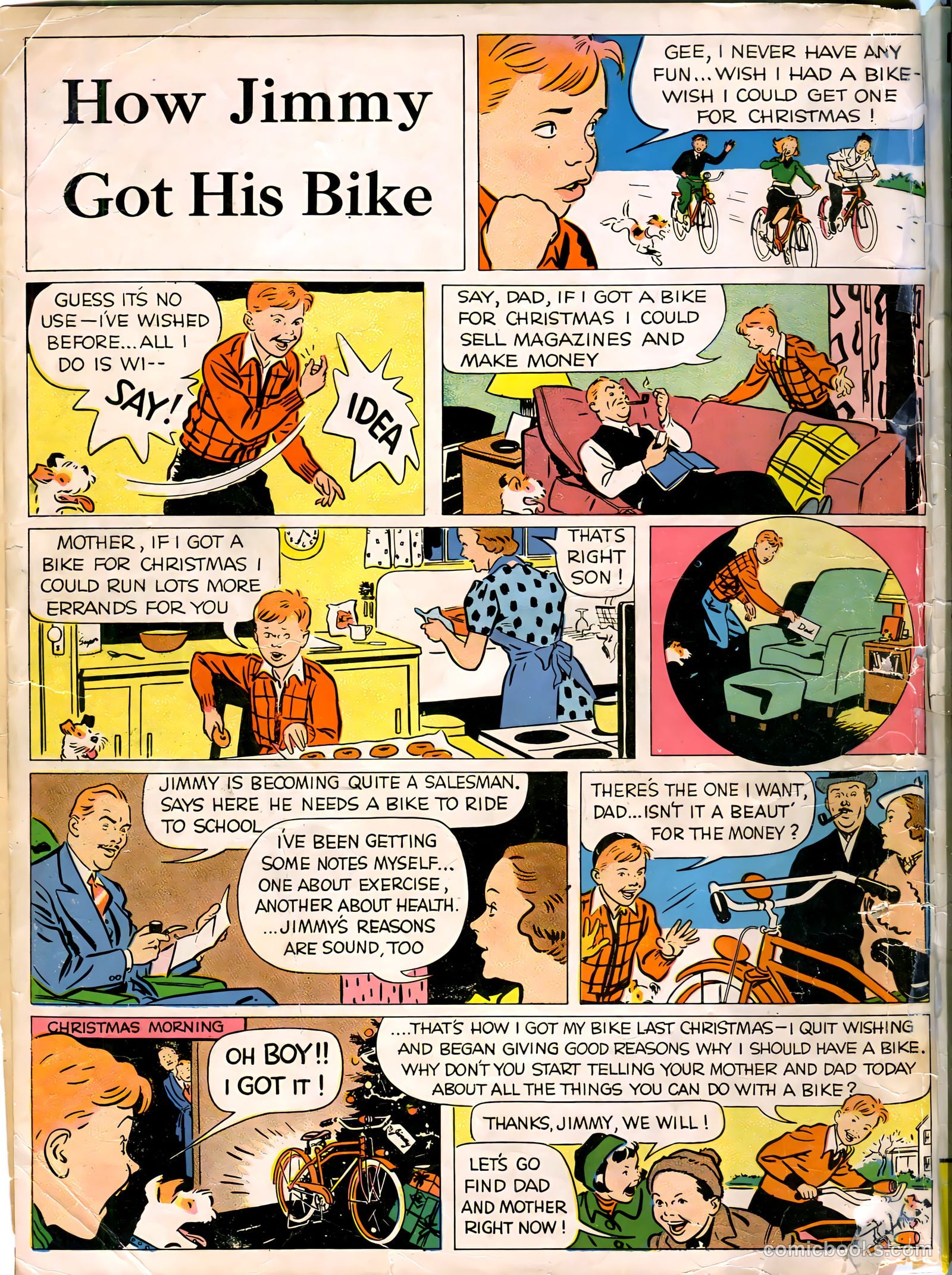 Comics on Parade #22 — page 52 of 52